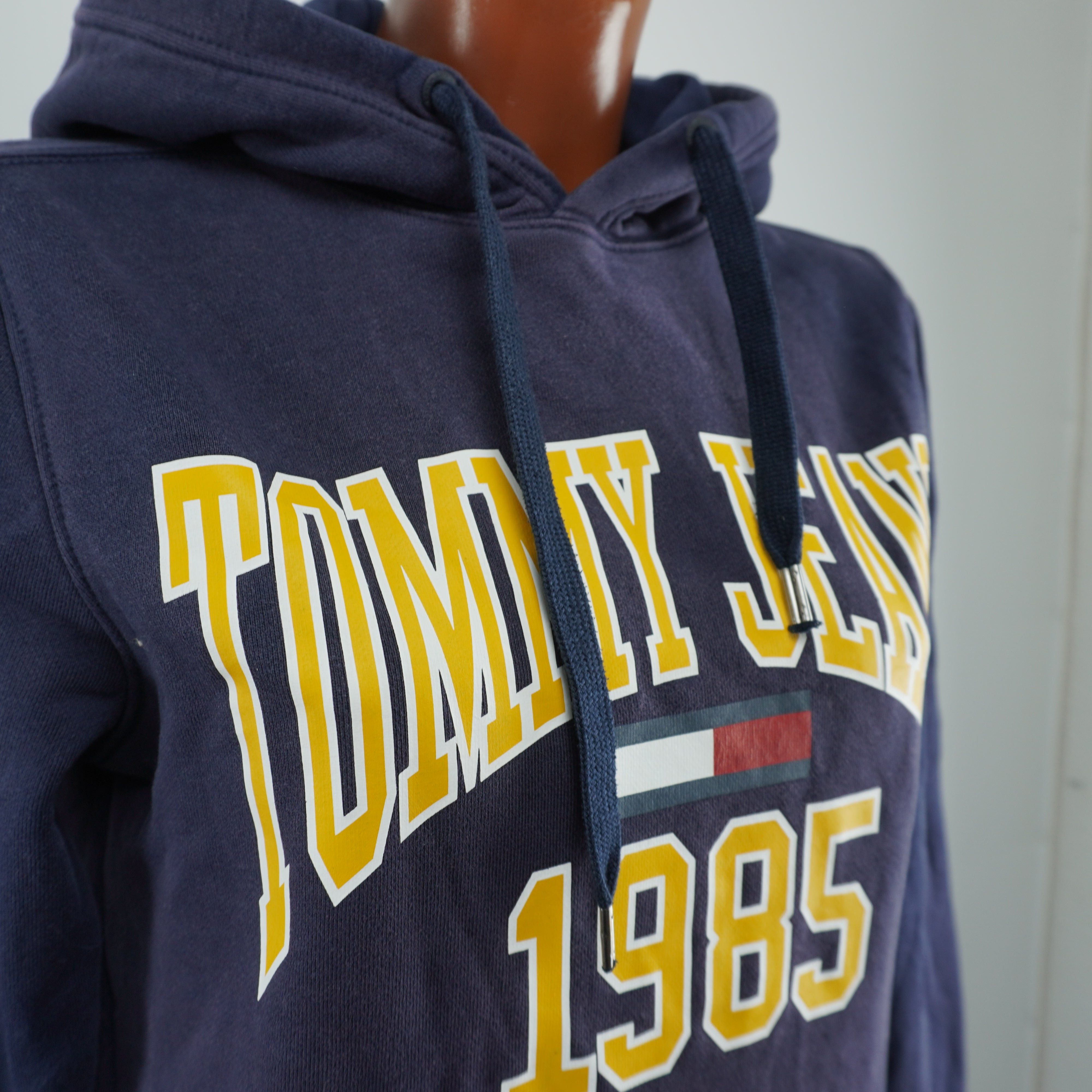 Tommy Hilfiger Tommy Hilfiger Women's Blue Hoodie Size M / US 6-8 / IT 42-44 - 10 Thumbnail