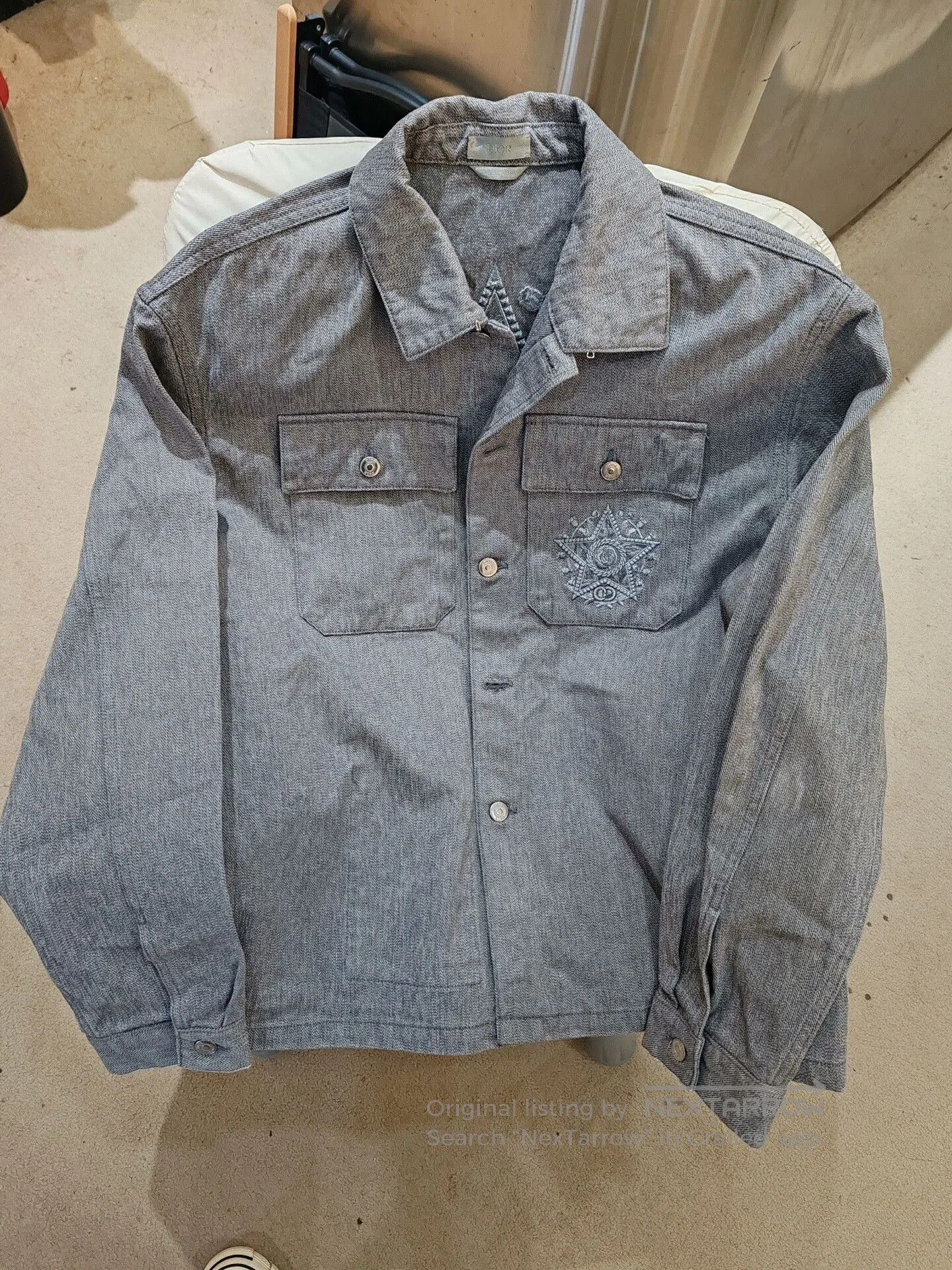 Dior Dior Men's Denim Jacket 52 Made in Japan. Size US L / EU 52-54 / 3 - 1 Thumbnail