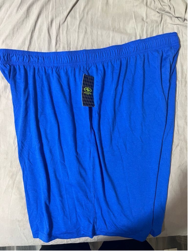 Athletic Works Men's Athletic Works Shorts 2XL Blue Size 26" / US 2 / IT 38 - 3 Thumbnail