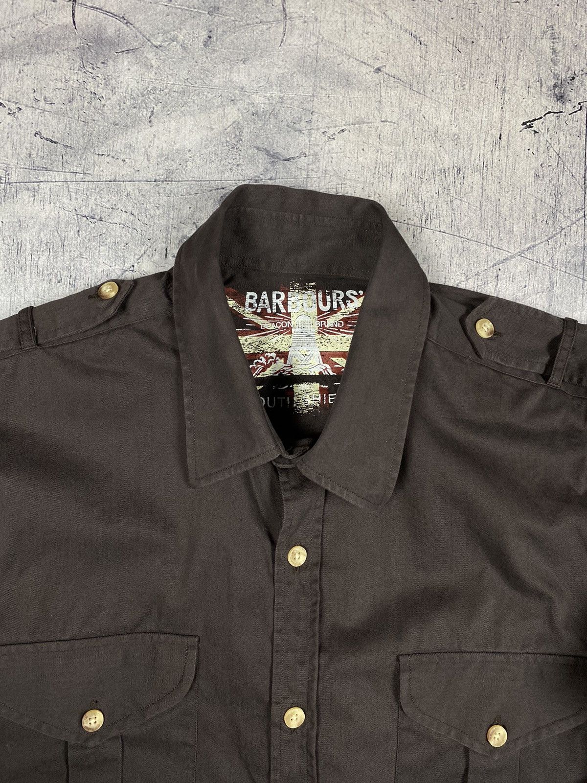 Barbour Vintage Barbour Beacon England Button Up Shirt Size US M / EU 48-50 / 2 - 8 Thumbnail