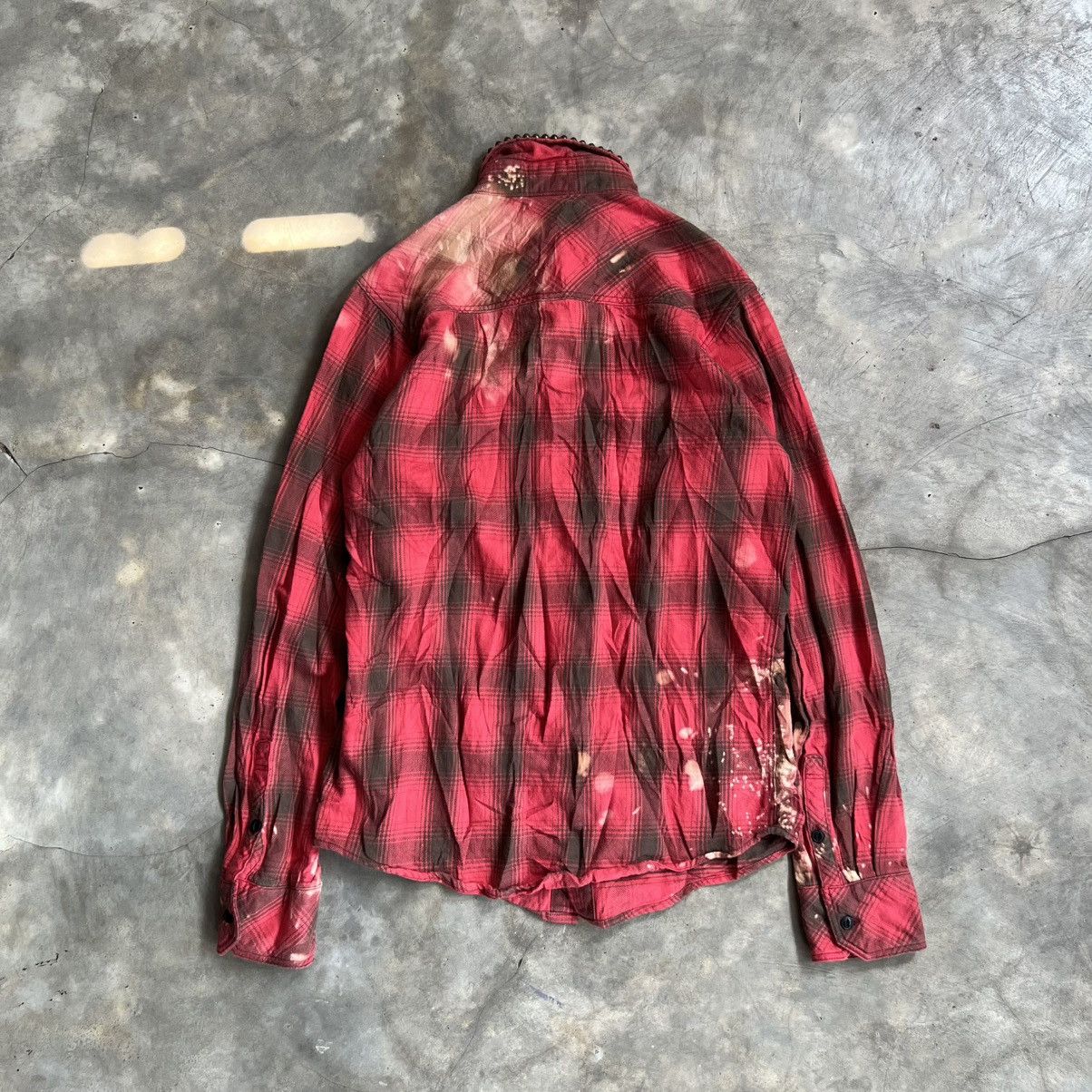 Le Grande Bleu (L.G.B.) 2000s Z.Vargas LGB Style Flannel Shirt Size US S / EU 44-46 / 1 - 2 Thumbnail