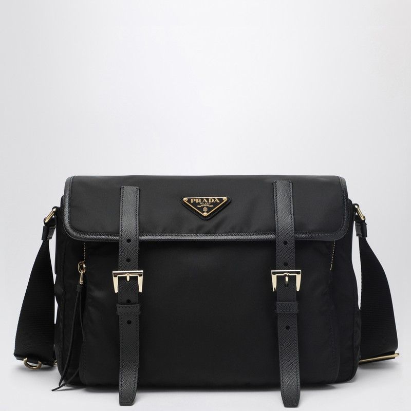 Prada Prada Black Re-Nylon Crossbody Bag Size ONE SIZE - 1 Thumbnail