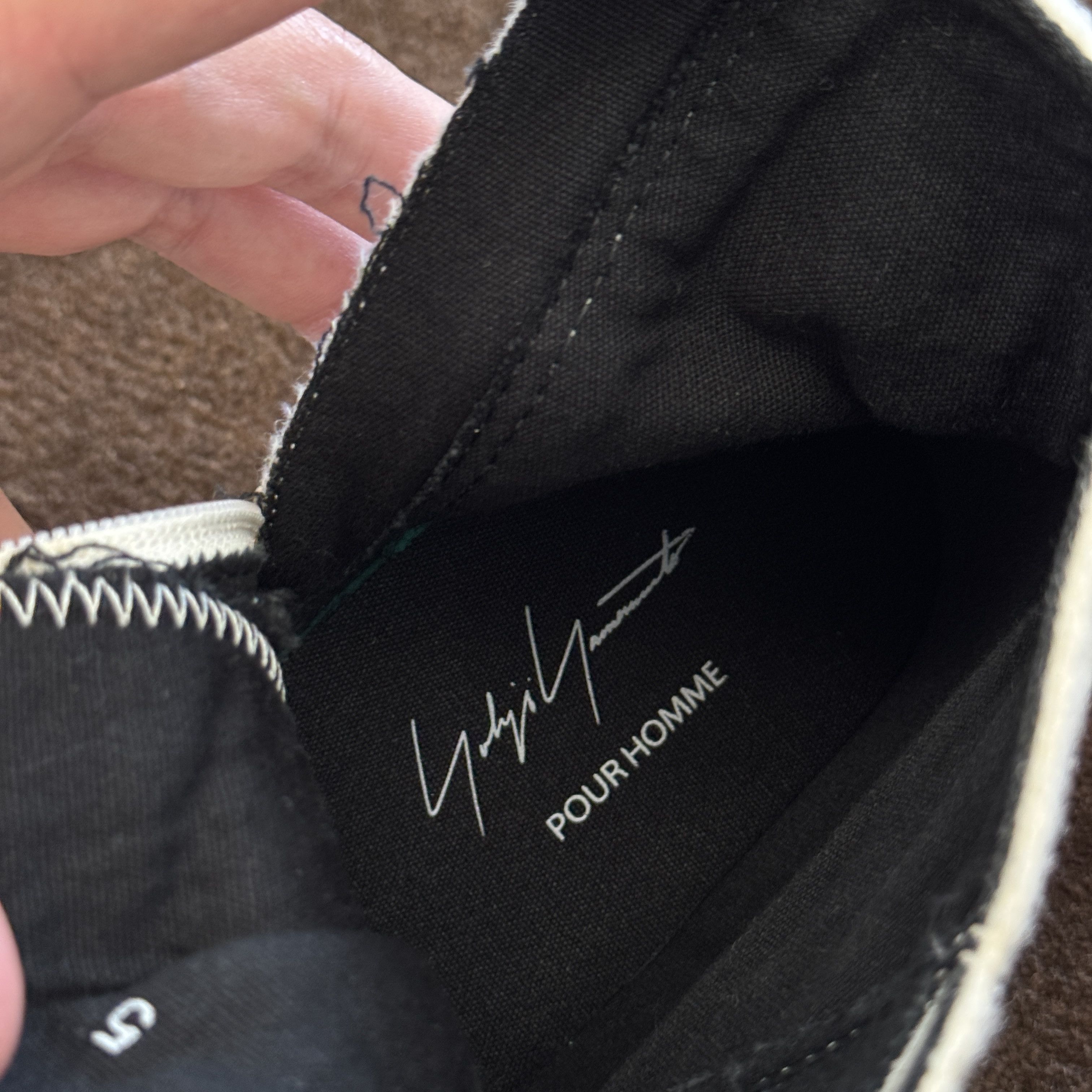 Yohji Yamamoto Yohji Yamamoto Pour Homme Wool Mosser Beacer High Size US 10.5 / EU 43-44 - 6 Thumbnail
