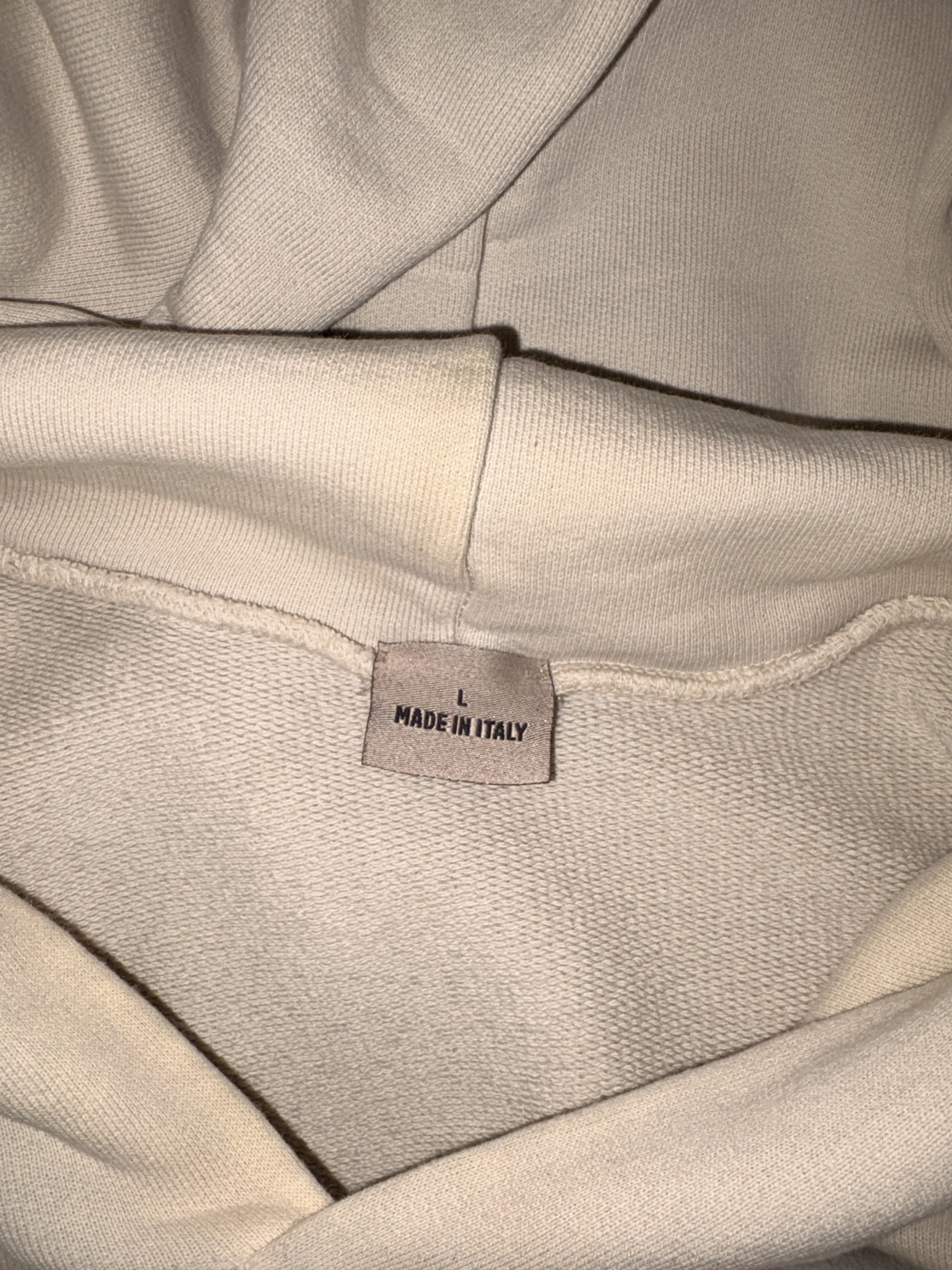 Yeezy Yeezy Season 5 "Chalk" Eagle Hoodie Size US L / EU 52-54 / 3 - 6 Thumbnail