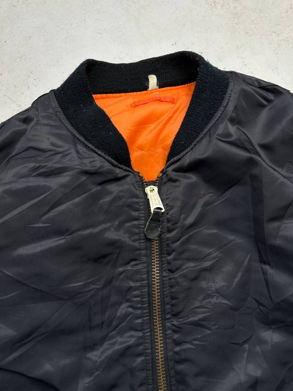 Japanese Brand Vintage MA-1 Flyers Oversized Bomber Jacket Y2K XL Size US XL / EU 56 / 4 - 3 Thumbnail