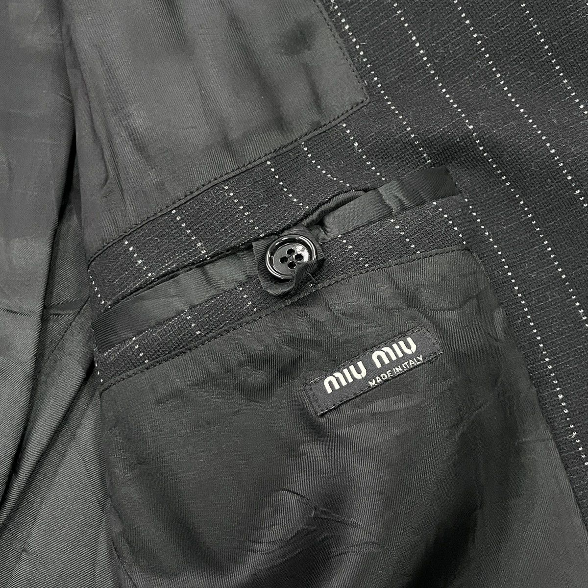 Miu Miu Miu Miu Wool Blazer Size 52 Size 52S - 13 Thumbnail