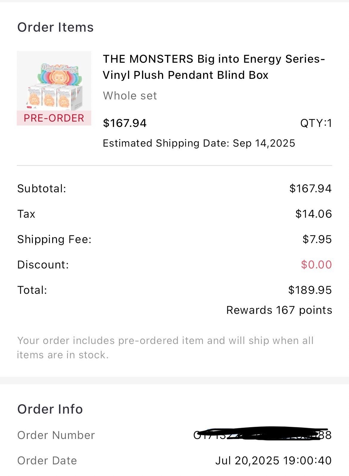 POP MART Big into Energy Popmart Blind Box (1) US Size ONE SIZE - 7 Thumbnail