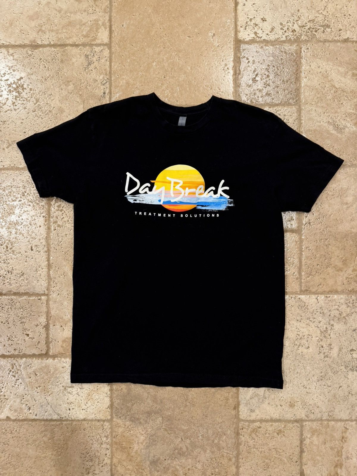 Next Level Apparel Next Level Appearl “Day Break” Treatment Solutions Black Tee Size US L / EU 52-54 / 3 - 1 Thumbnail