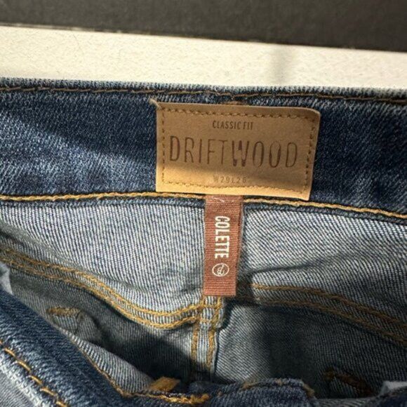 Other LIKE NEW- DRIFTWOOD COLETTE TASSEL HEM BOHO JEANS Size 29" - 9 Thumbnail