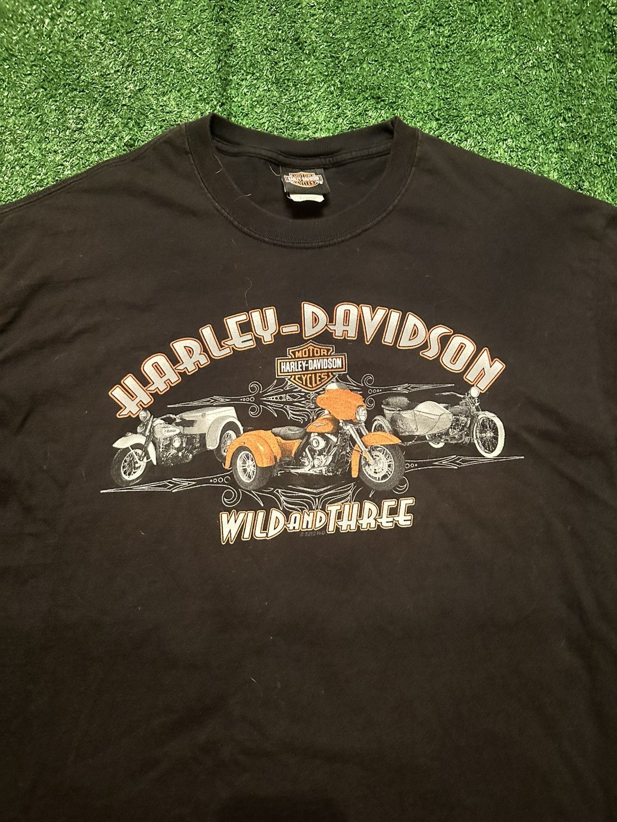 Harley Davidson 2012 Harley Davidson Motorcycle Biker T-Shirt Size XL Size US XL / EU 56 / 4 - 2 Thumbnail