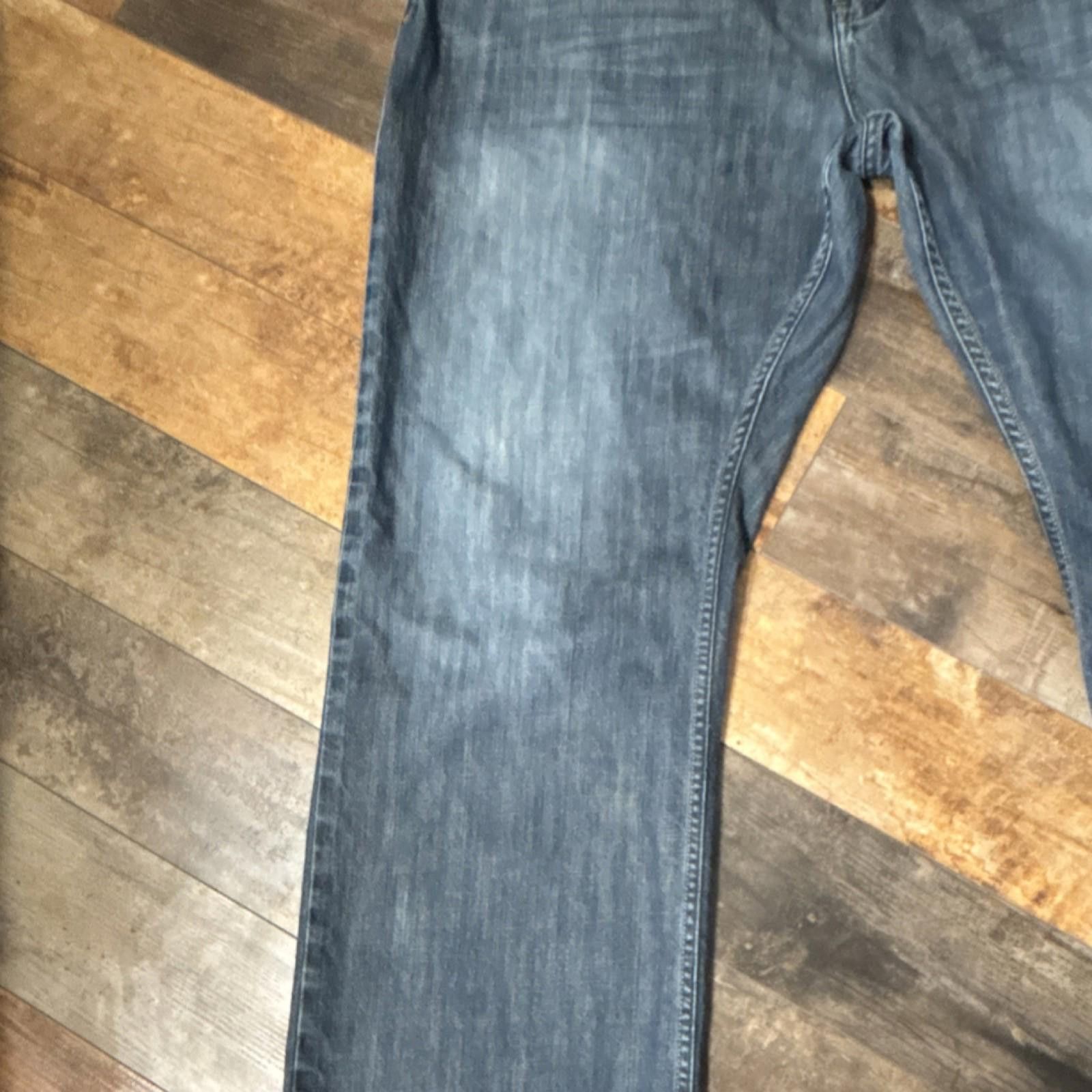 Other Buffalo Jeans Men's Medium Wash Stephen Easy Straight Size US 44 / EU 60 - 2 Thumbnail