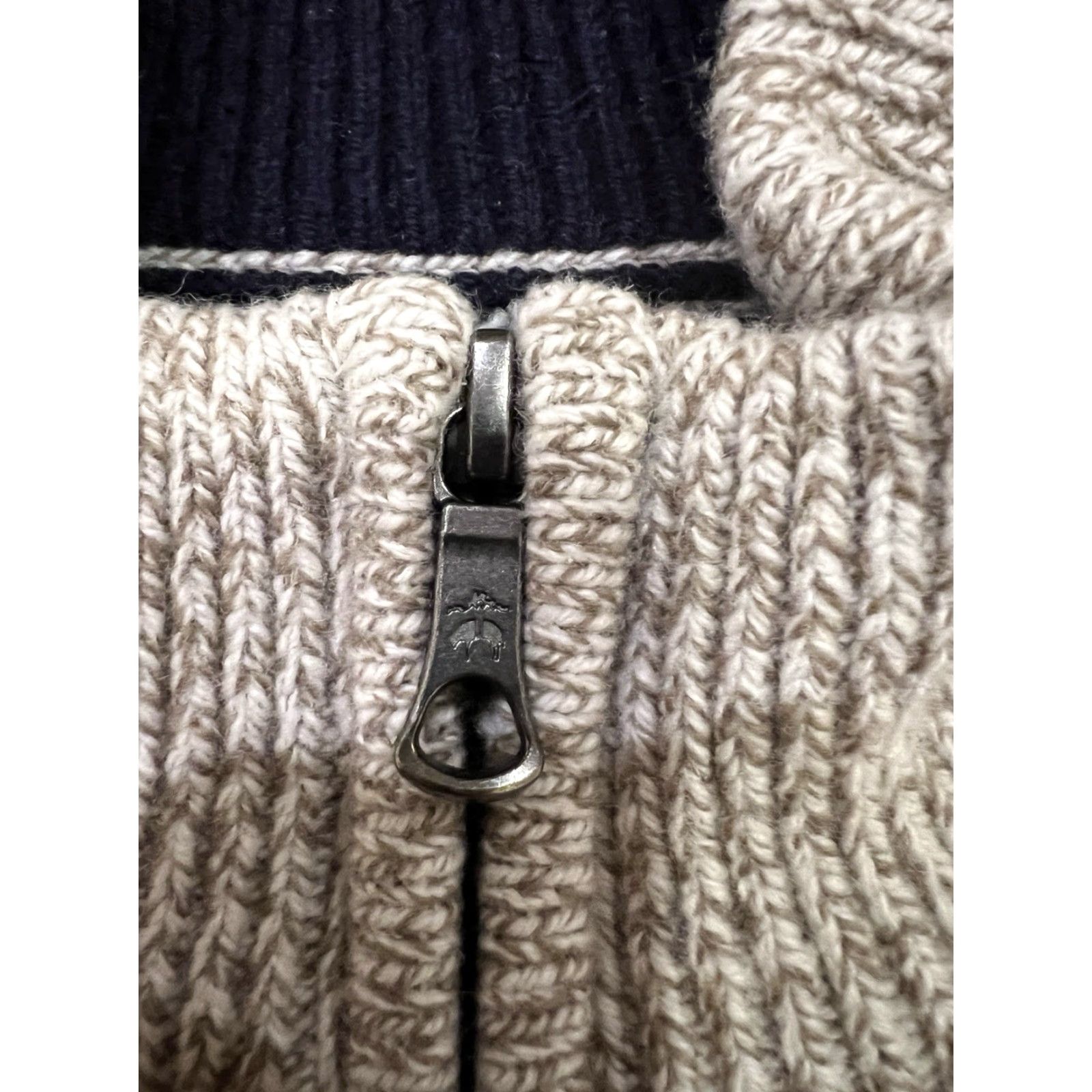 Brooks Brothers Brooks Brothers Sweater Mens XL Merino Wool 1818 Nordic Quarter Zip Size US XL / EU 56 / 4 - 3 Thumbnail