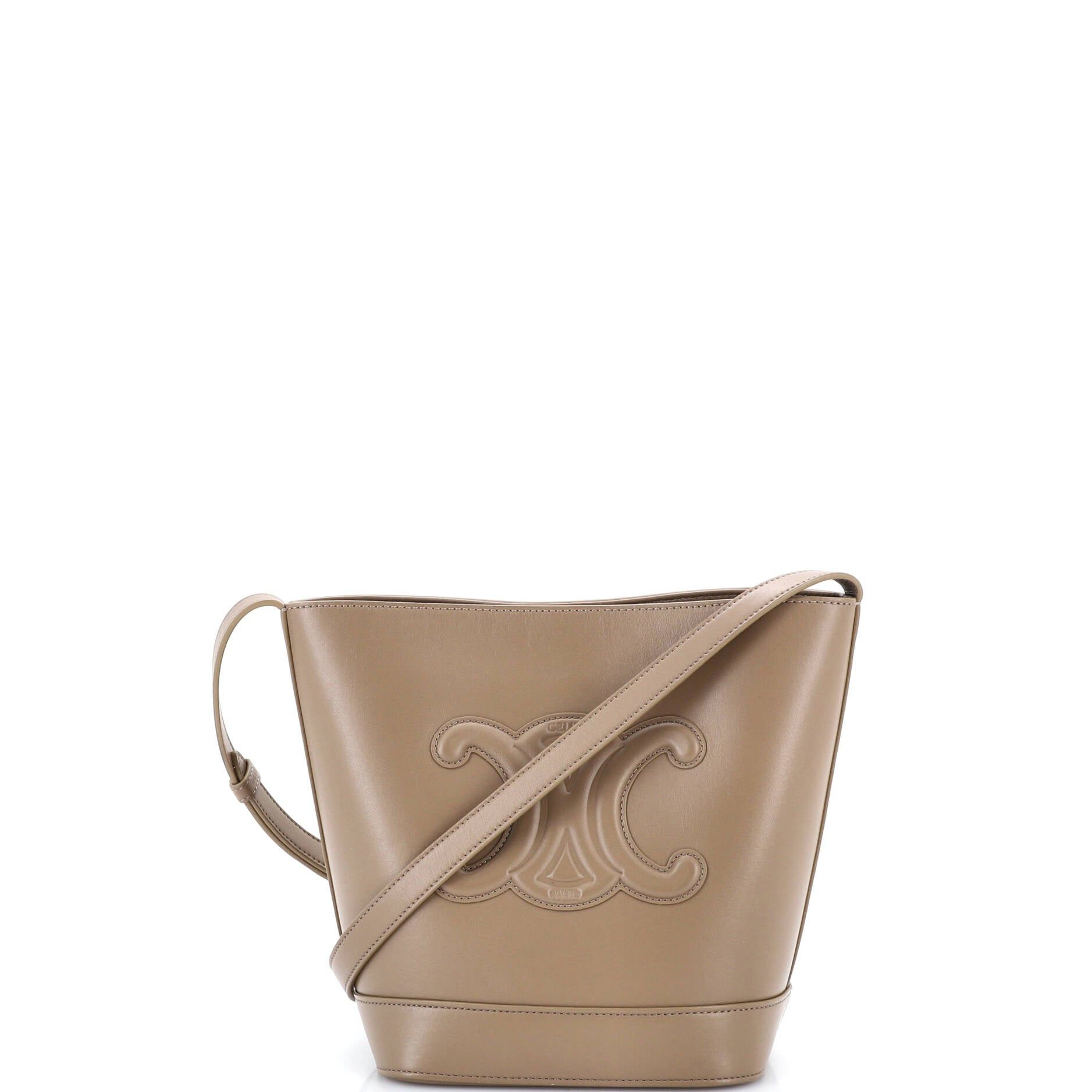 Celine Cuir Triomphe Bucket Bag Size ONE SIZE - 1 Thumbnail