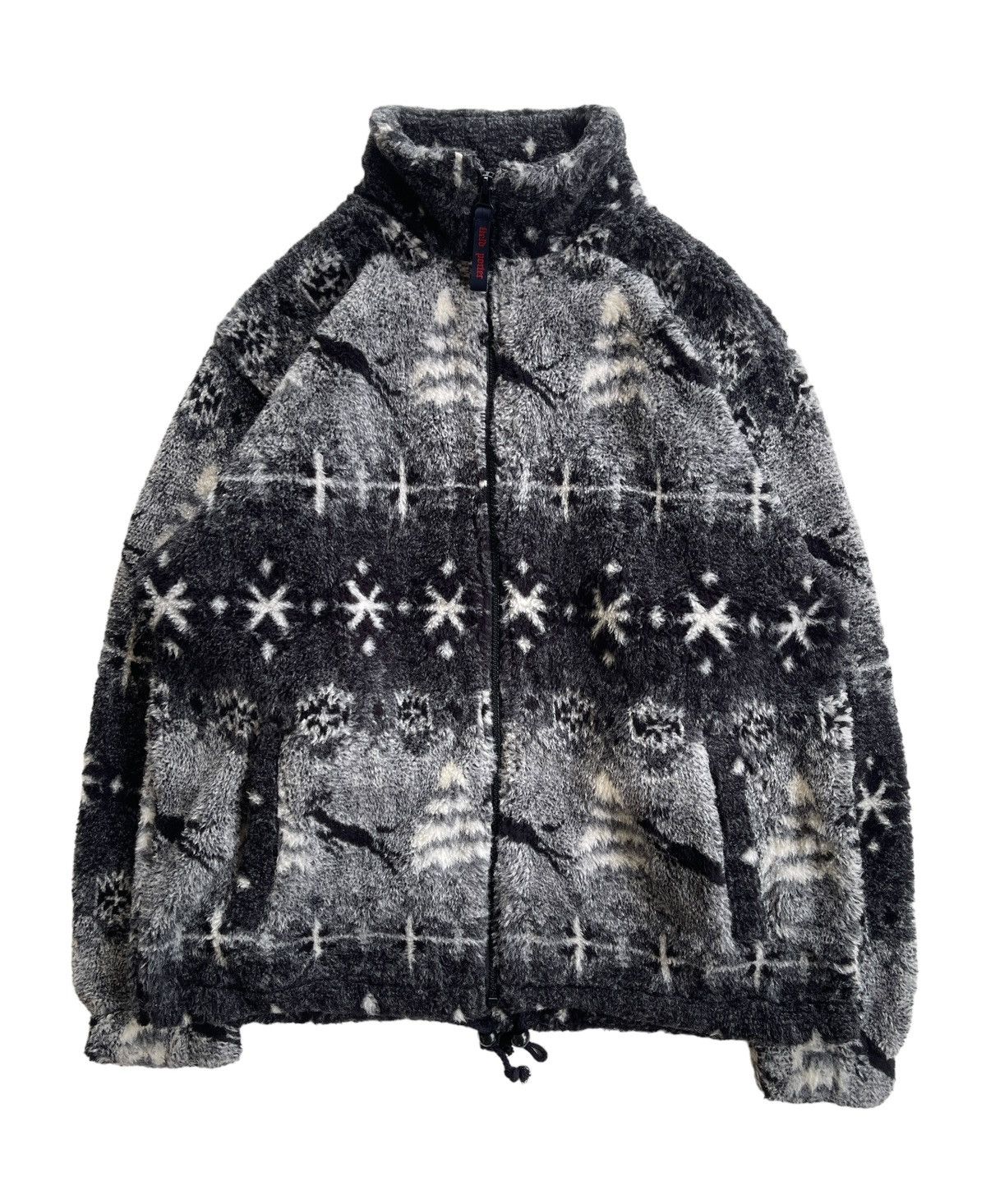 Japanese Brand Field Porter Teddy Fleece Printed Jacket Size US M / EU 48-50 / 2 - 1 Thumbnail