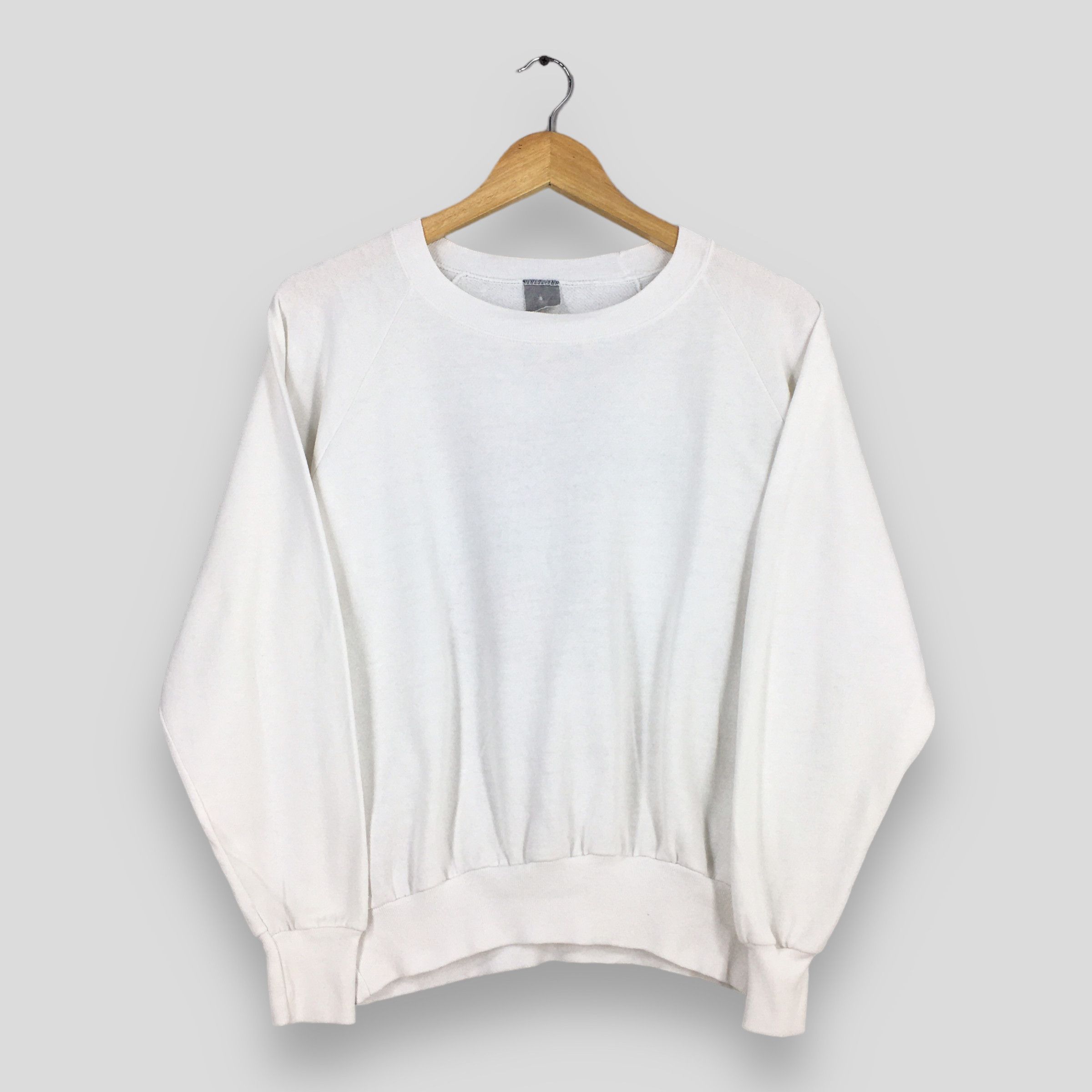 Vintage × Vision Streetwear Vintage 80s Vision Street Wear White Sweatshirt Small Size US S / EU 44-46 / 1 - 1 Thumbnail