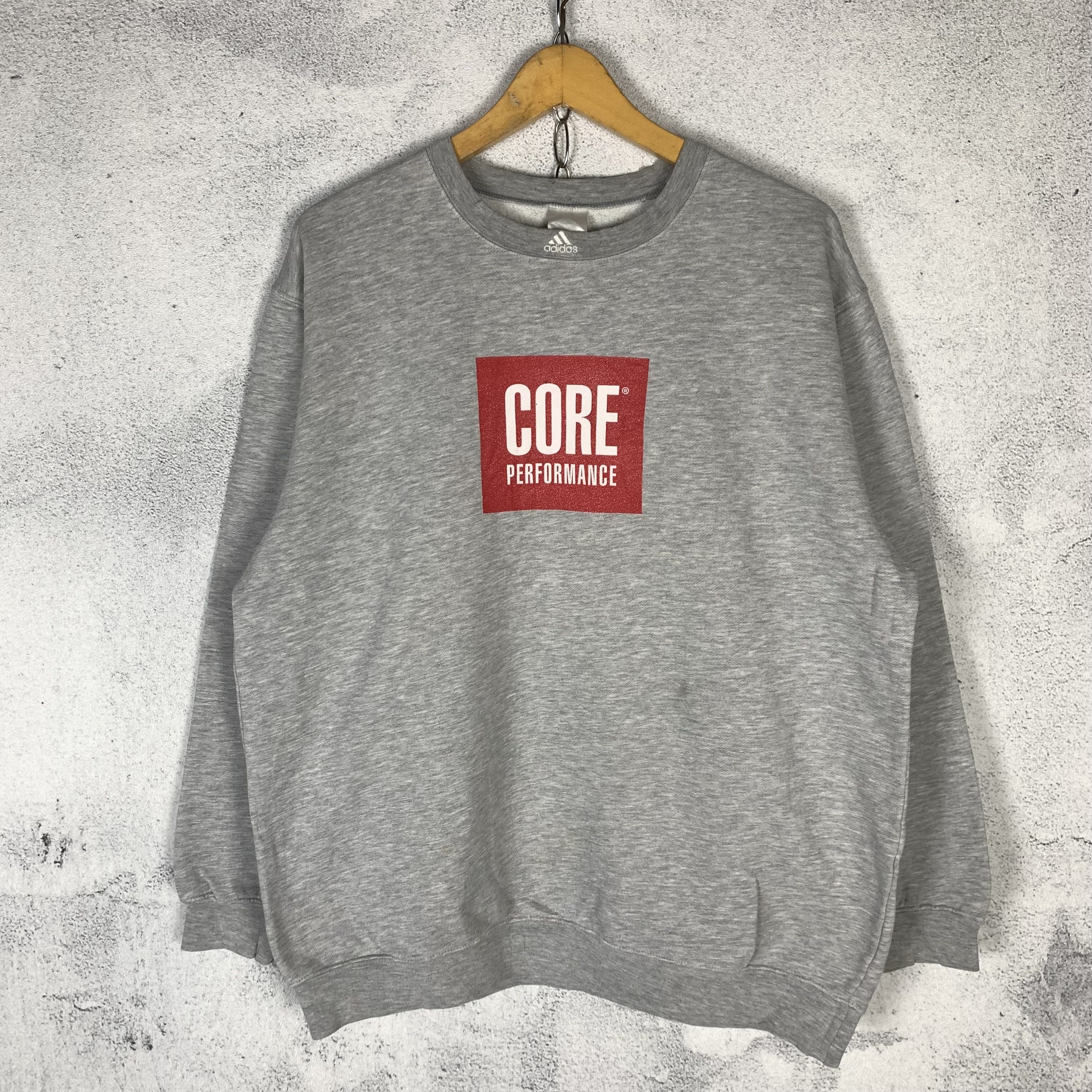 Adidas Adidas Y2K Neck Logo Sweatshirt Crewneck Size US M / EU 48-50 / 2 - 1 Thumbnail