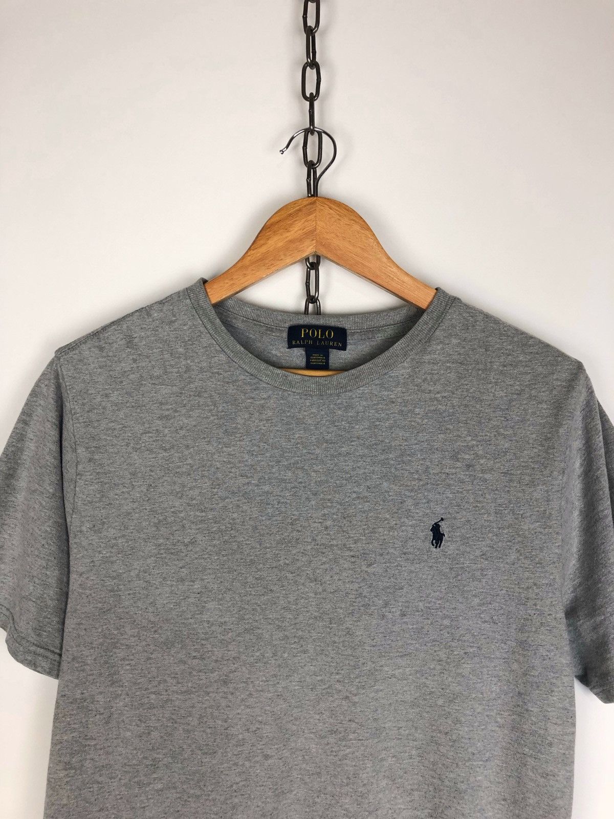 Polo Ralph Lauren Polo Ralph Lauren T-Shirt Small Logo Gray size S Size US S / EU 44-46 / 1 - 2 Thumbnail