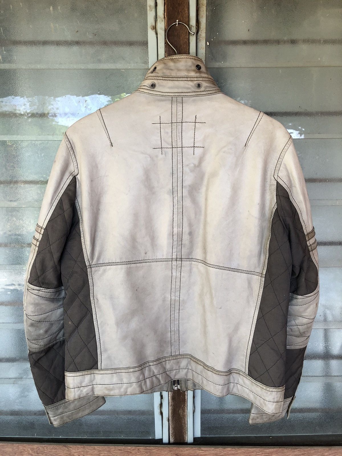 DKNY DKNY Ride Punk Leather Jacket Size US L / EU 52-54 / 3 - 9 Thumbnail