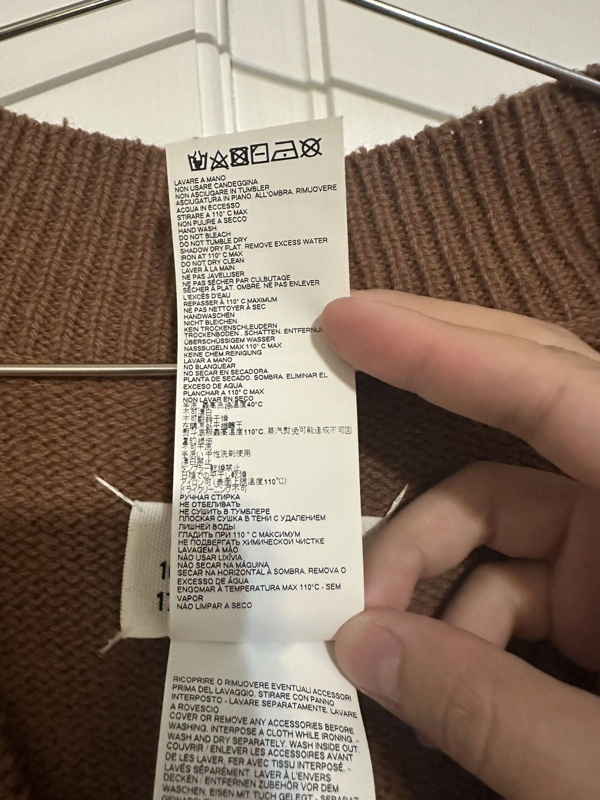 Maison Margiela Maison Margiela Brown Vest Size US M / EU 48-50 / 2 - 4 Thumbnail