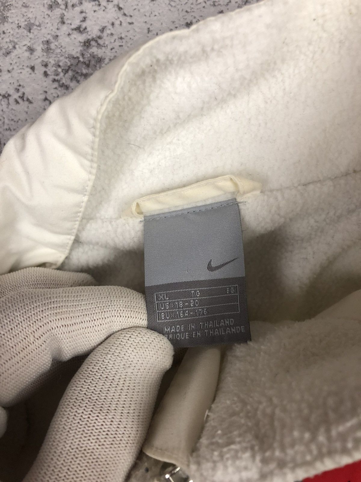 Nike Nike Vintage Anorak Fleece Jacket Reflective Size US S / EU 44-46 / 1 - 5 Thumbnail