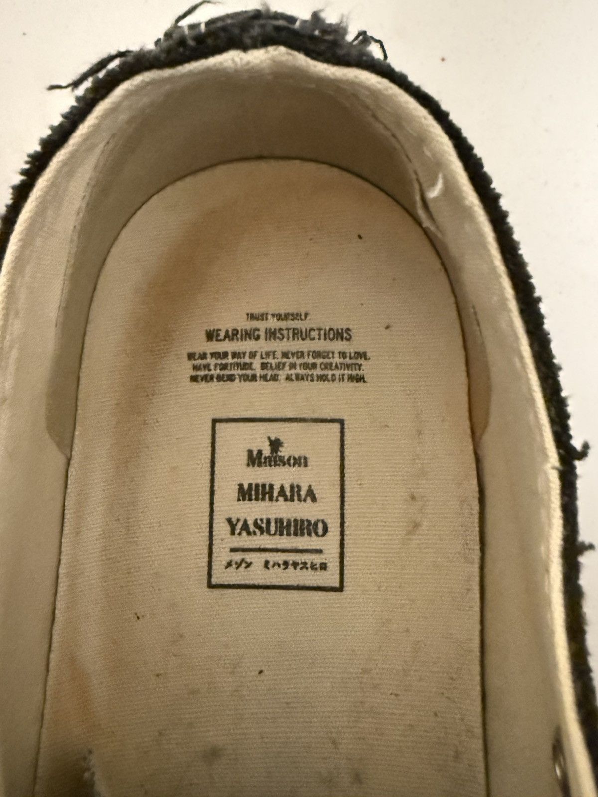 Maison MIHARA YASUHIRO Maison Mihara Yasuhiro PETERSON 23 LOW Size US 9.5 / EU 42-43 - 5 Thumbnail