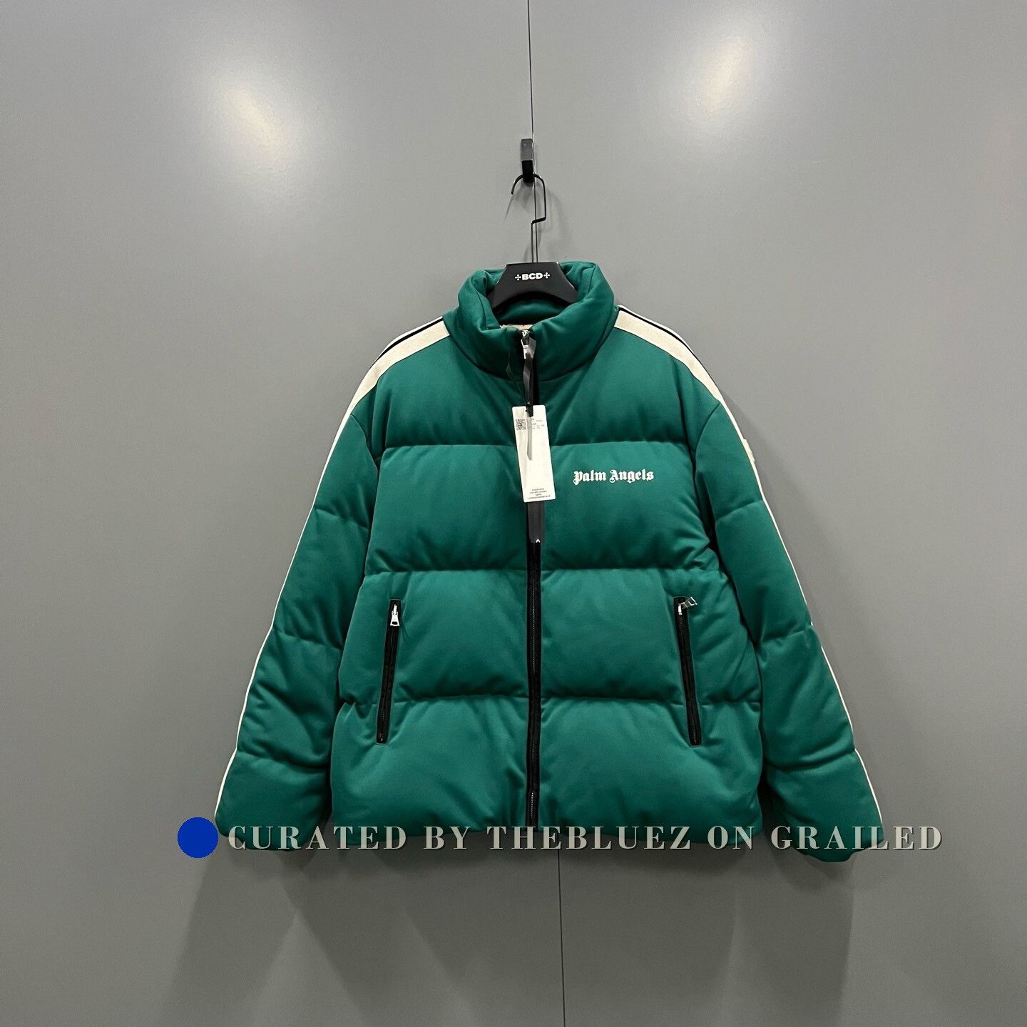 Moncler Moncler x Palm Angels Collaboration Down Jacket Size US XXL / EU 58 / 5 - 1 Thumbnail