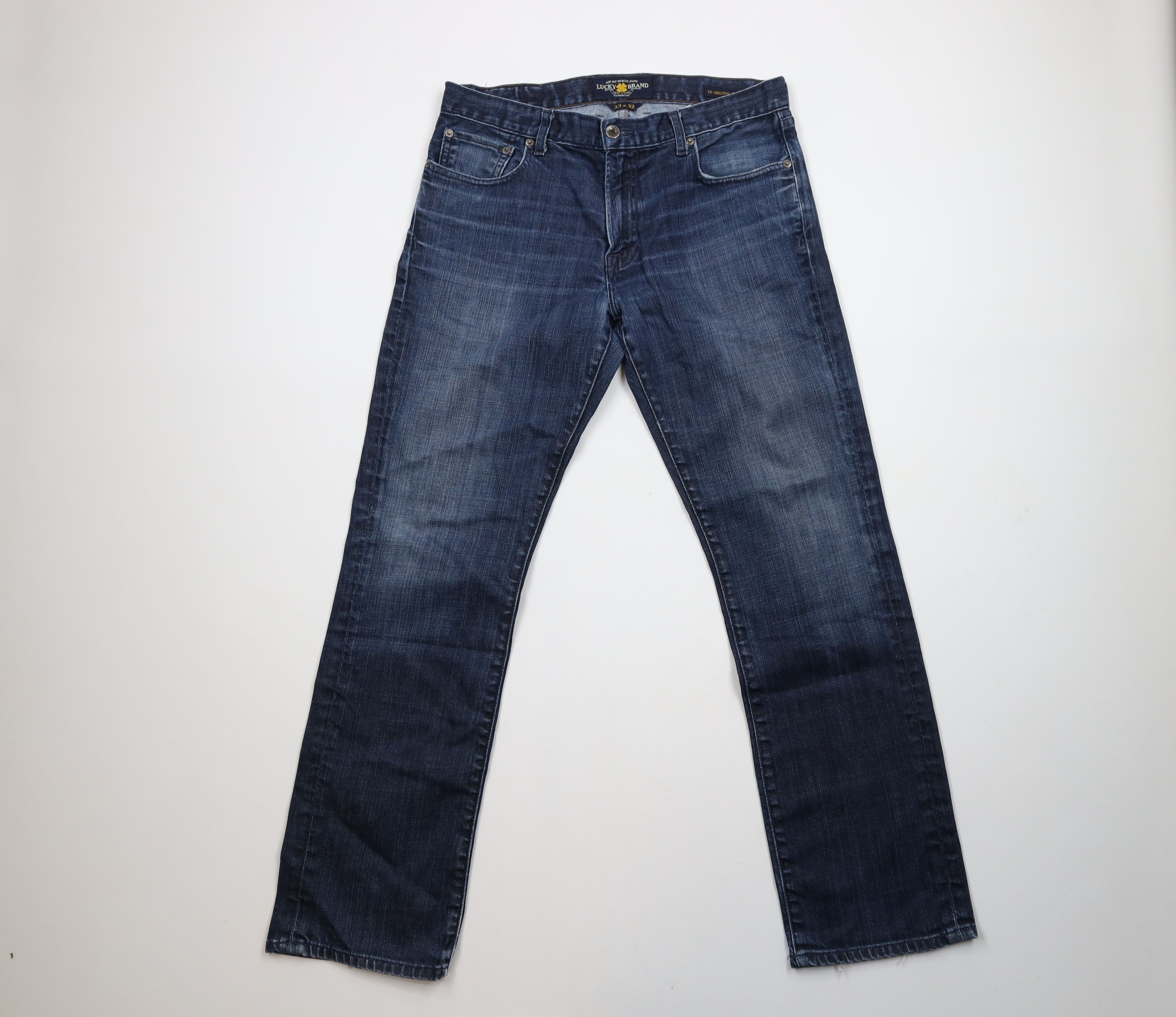 Lucky Brand × Vintage Vintage Lucky Brand Jeans 221 Original Straight Leg Jeans Size US 33 - 1 Thumbnail