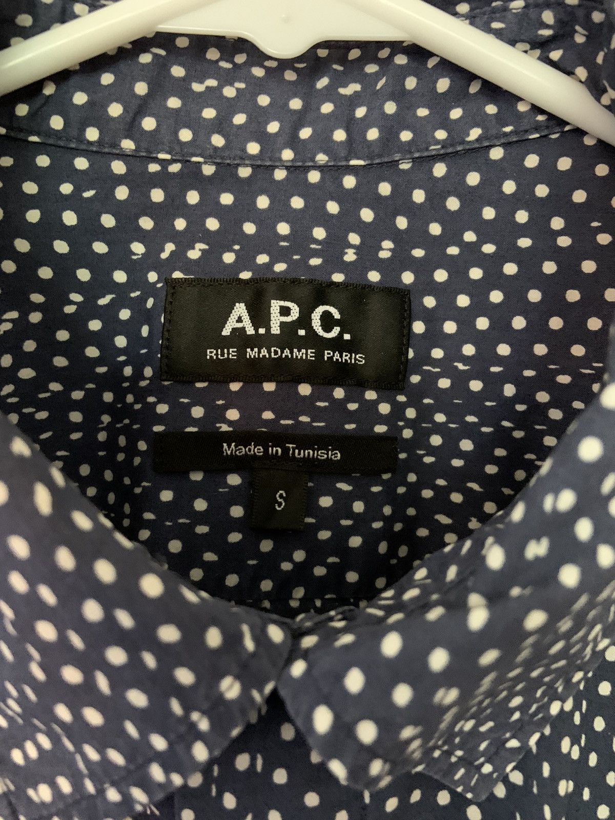 A.P.C. APC polka dot Cippi Shirt Size US S / EU 44-46 / 1 - 3 Thumbnail