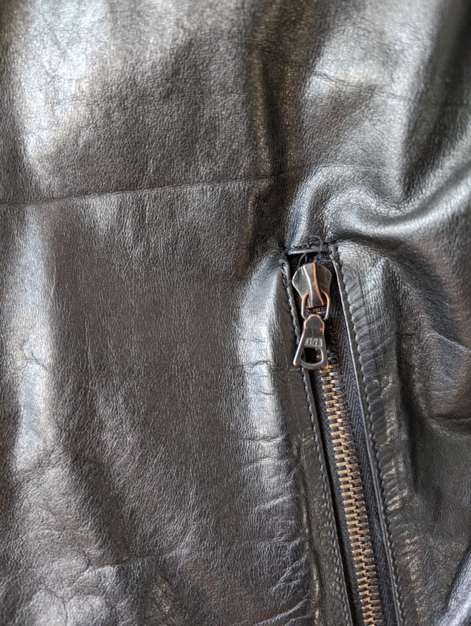 M0851 M0851 Leather varsity bomber Size US L / EU 52-54 / 3 - 6 Thumbnail
