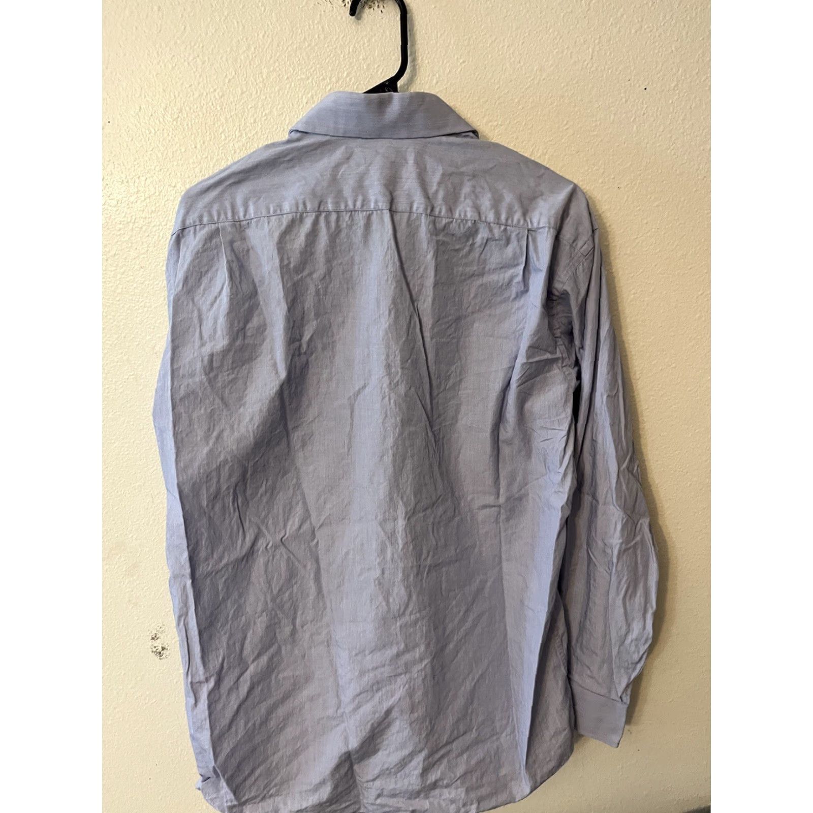 Tommy Hilfiger VINTAGE Tommy Hilfiger Dress Shirt Men Long Sleeve Button-Down Blue 15.5 Collared 100% Cotton Slim Fit Size US M / EU 48-50 / 2 - 3 Thumbnail