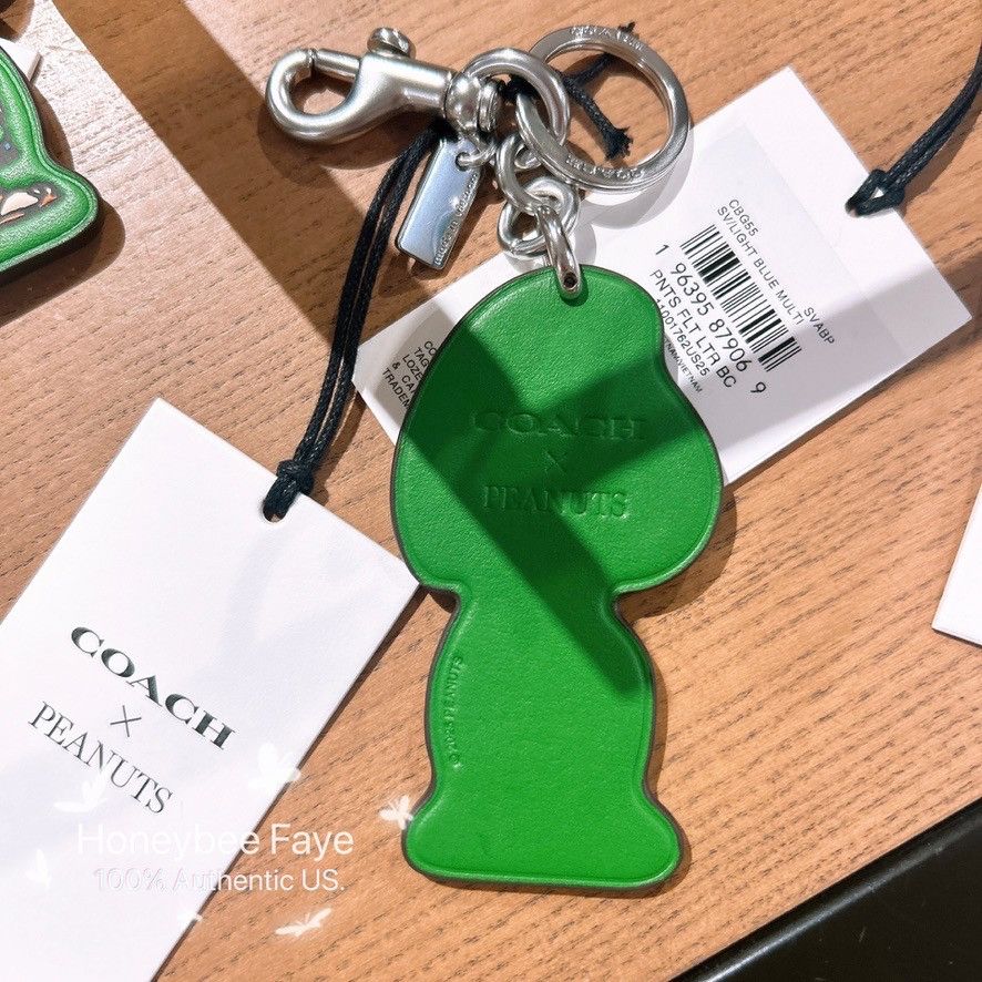 Coach Coach X Peanuts Peppermint Patty Bag Charm CBG57 Size ONE SIZE - 4 Thumbnail
