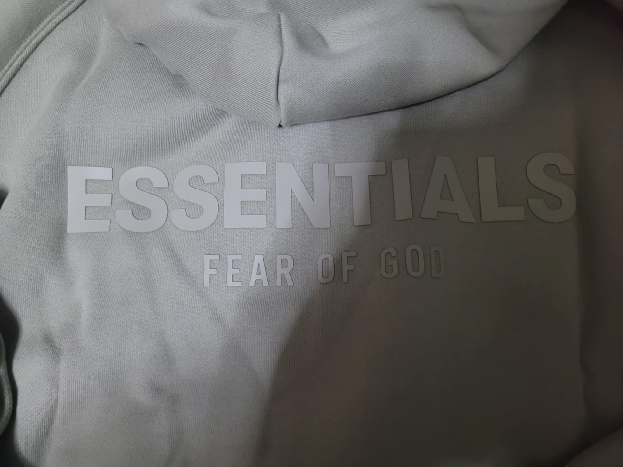 Fear of God size L Fear of God Essentials Pistachio Pullover Hoodie Size US L / EU 52-54 / 3 - 10 Thumbnail