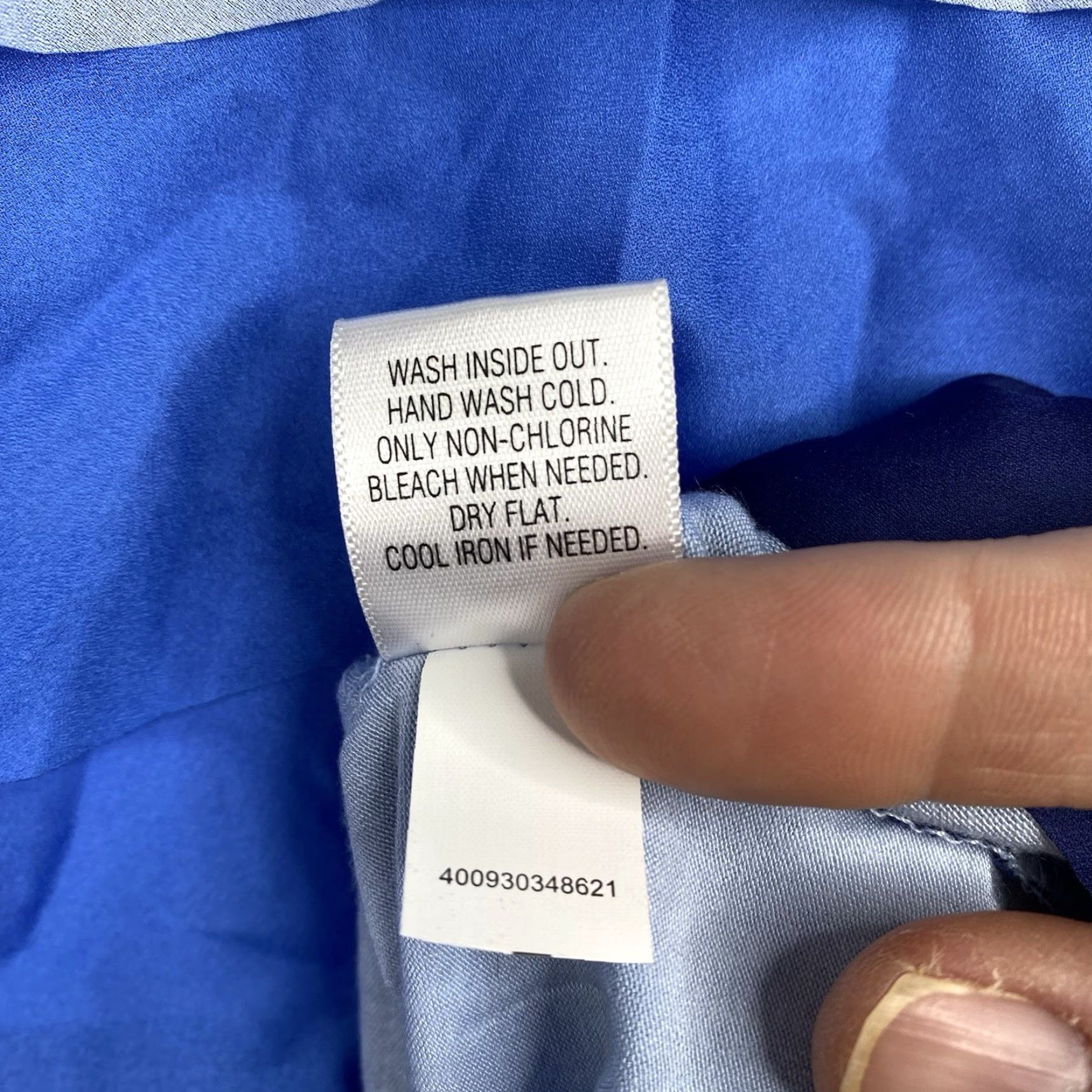 Apt. 9 VINTAGE Apt.9 Tank Top Womens XL Blue Ombre Ruffled Stretch Rayon Scoop Beach Summer 90s Bohemian Fairy Western Tropical Nightwear Size XL / US 12-14 / IT 48-50 - 7 Thumbnail
