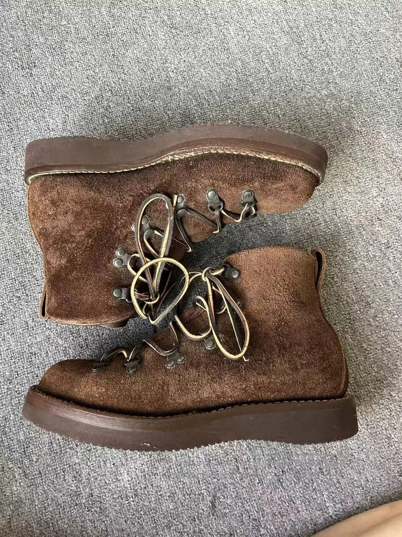 Viberg Viberg 7.5 Hiking Boots in Brown. Size US 7.5 / EU 40-41 - 3 Thumbnail