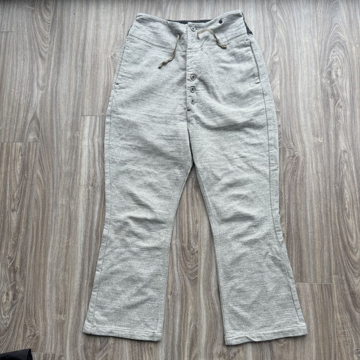 Kapital Kapital Gray Clown Flare Sweatpants Size US 28 / EU 44 - 1 Thumbnail