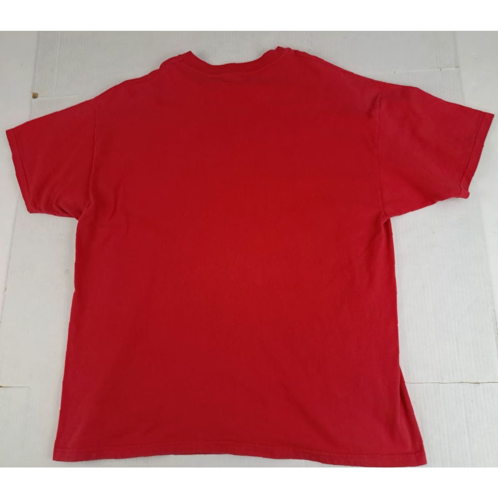 Hanes VINTAGE Hanes T-Shirt Shirt Women 2XL Red Short Sleeve Crew Neck Cotton Canvas Bicycle Flowers Pot Print Vintage 2XL Women Hanes T-Shirt Size XXL / US 16-18 / IT 52-54 - 6 Thumbnail