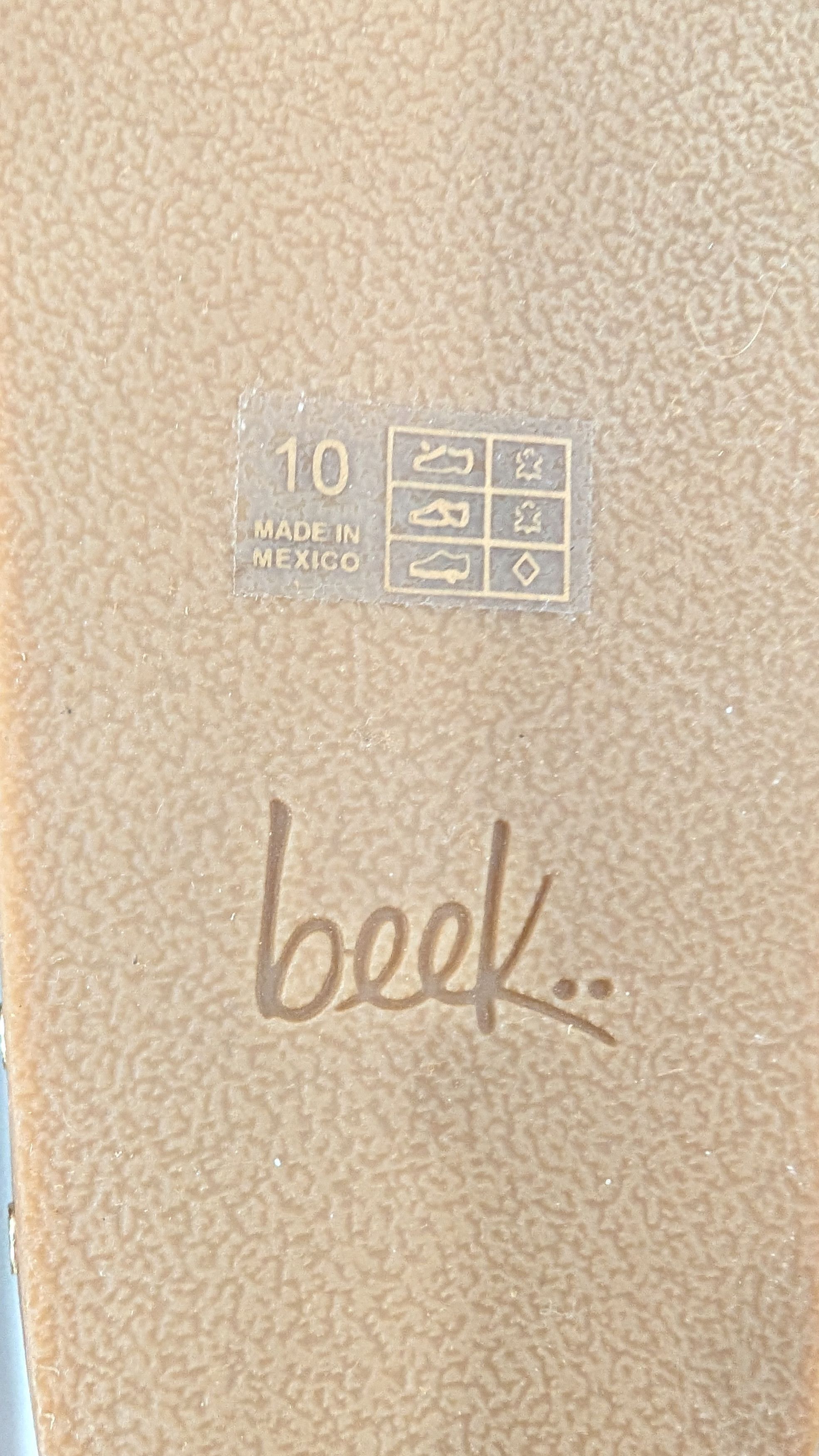 beek Beek Pelican Leather Slide Platform Sandal Tan Size 10 Size US 10 / IT 40 - 5 Thumbnail