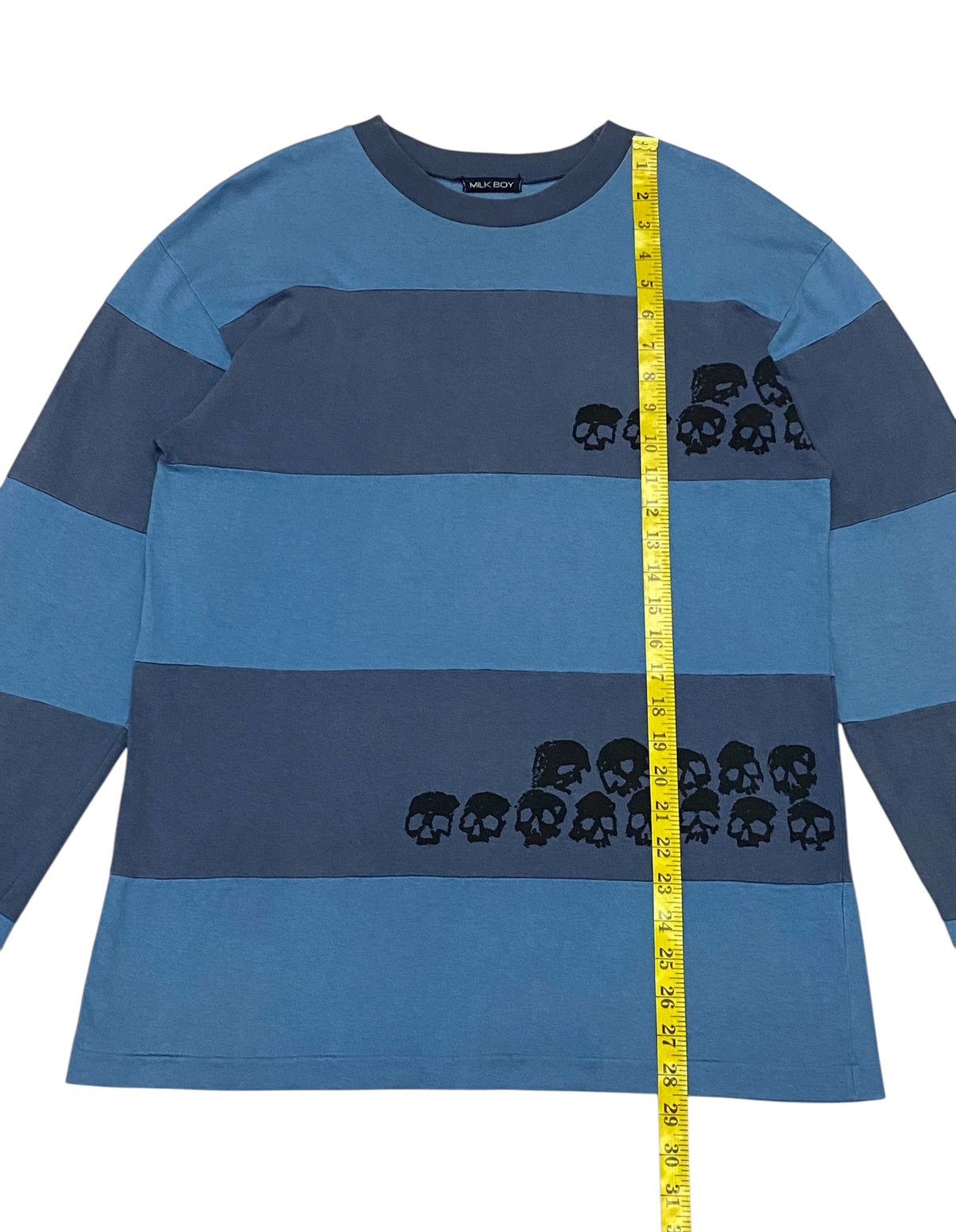 Beauty Beast × Japanese Brand Vintage “Milk Boy” Skull Long Sleeve T-Shirt Size US M / EU 48-50 / 2 - 13 Thumbnail