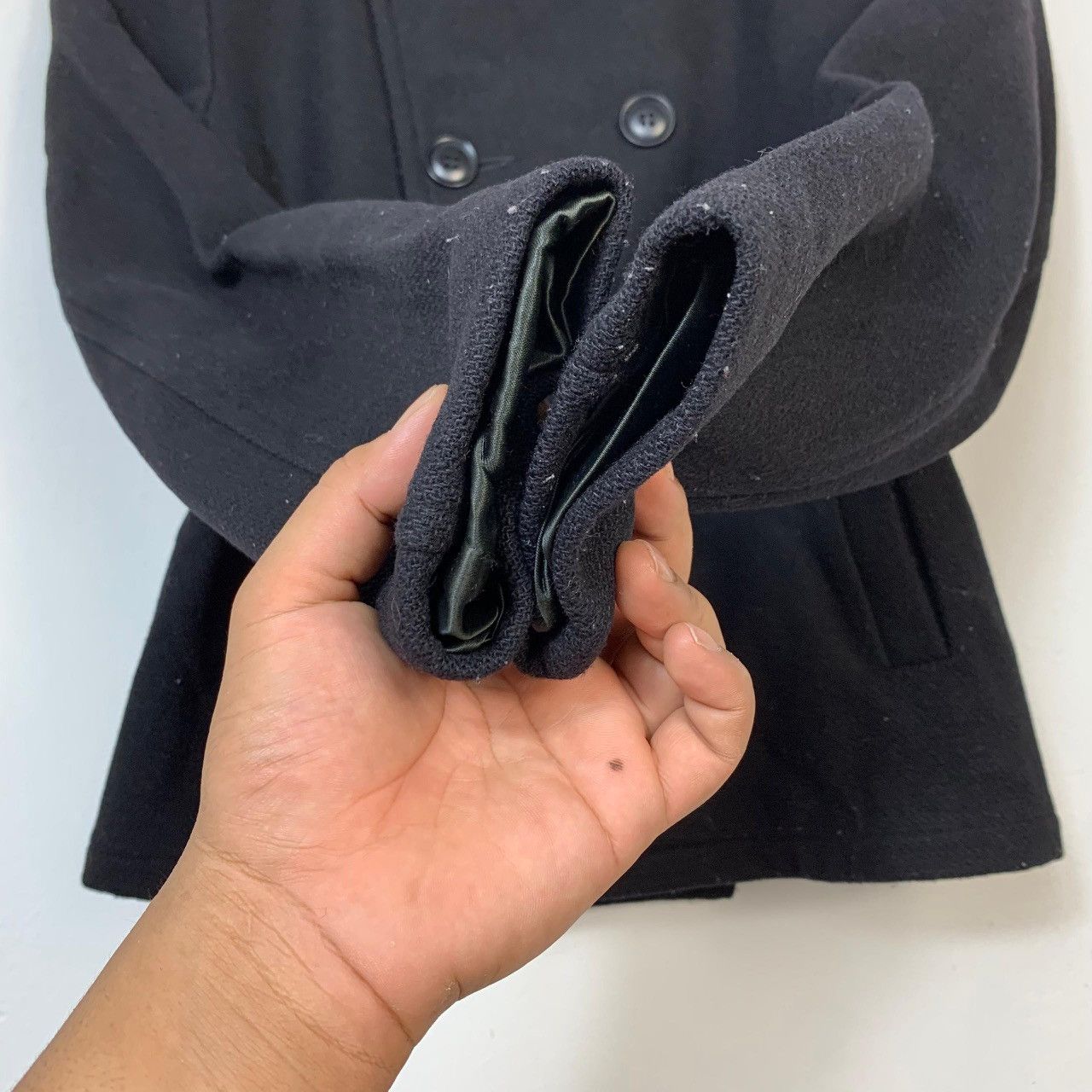 Journal Standard Vintage Journal Standard USN Made in USA Wool Peacoat Size S / US 4 / IT 40 - 8 Thumbnail