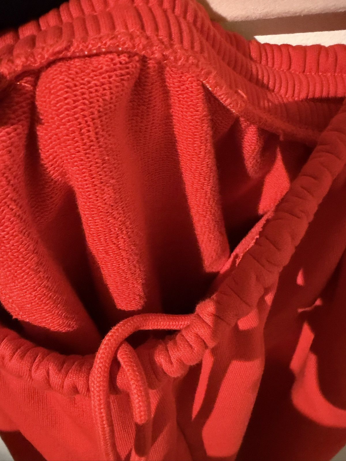 Balenciaga Balenciaga Red Embroidered Sweatshorts Size US 34 / EU 50 - 4 Thumbnail
