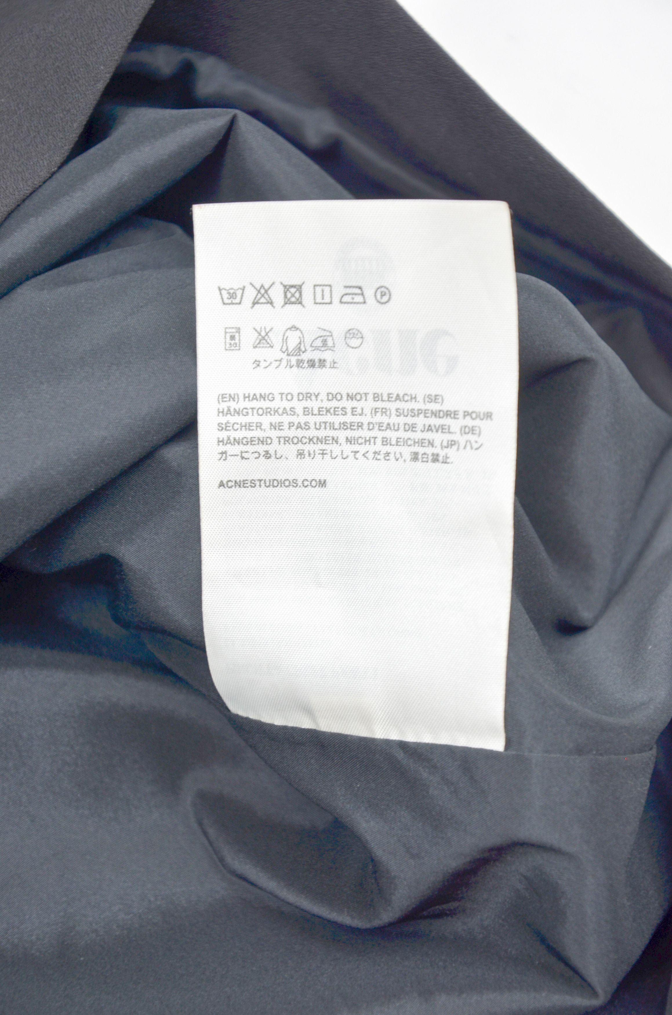 Acne Studios Acne Studios Black Sleeveless Minimalist Midi Dress 36 Size XS / US 0-2 / IT 36-38 - 8 Thumbnail