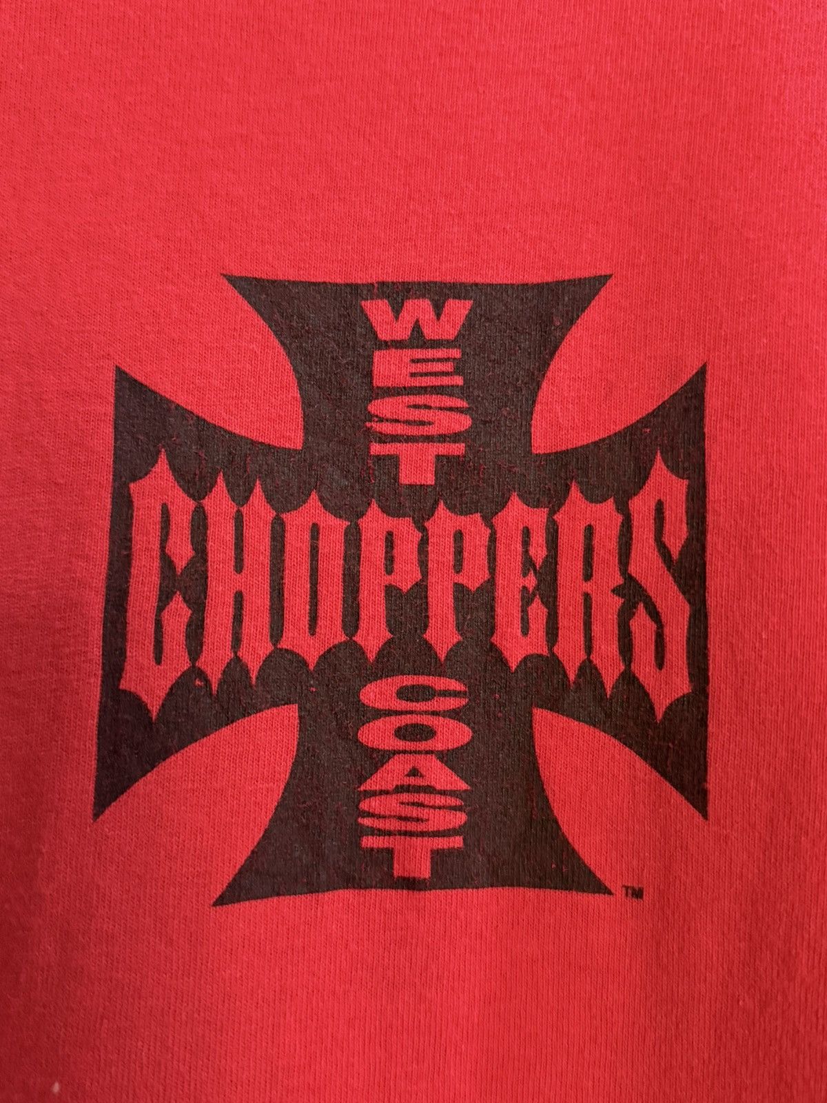 West Coast Choppers Vintage West Coast Choppers Cash Only & Fuck You For Life Size US L / EU 52-54 / 3 - 4 Thumbnail