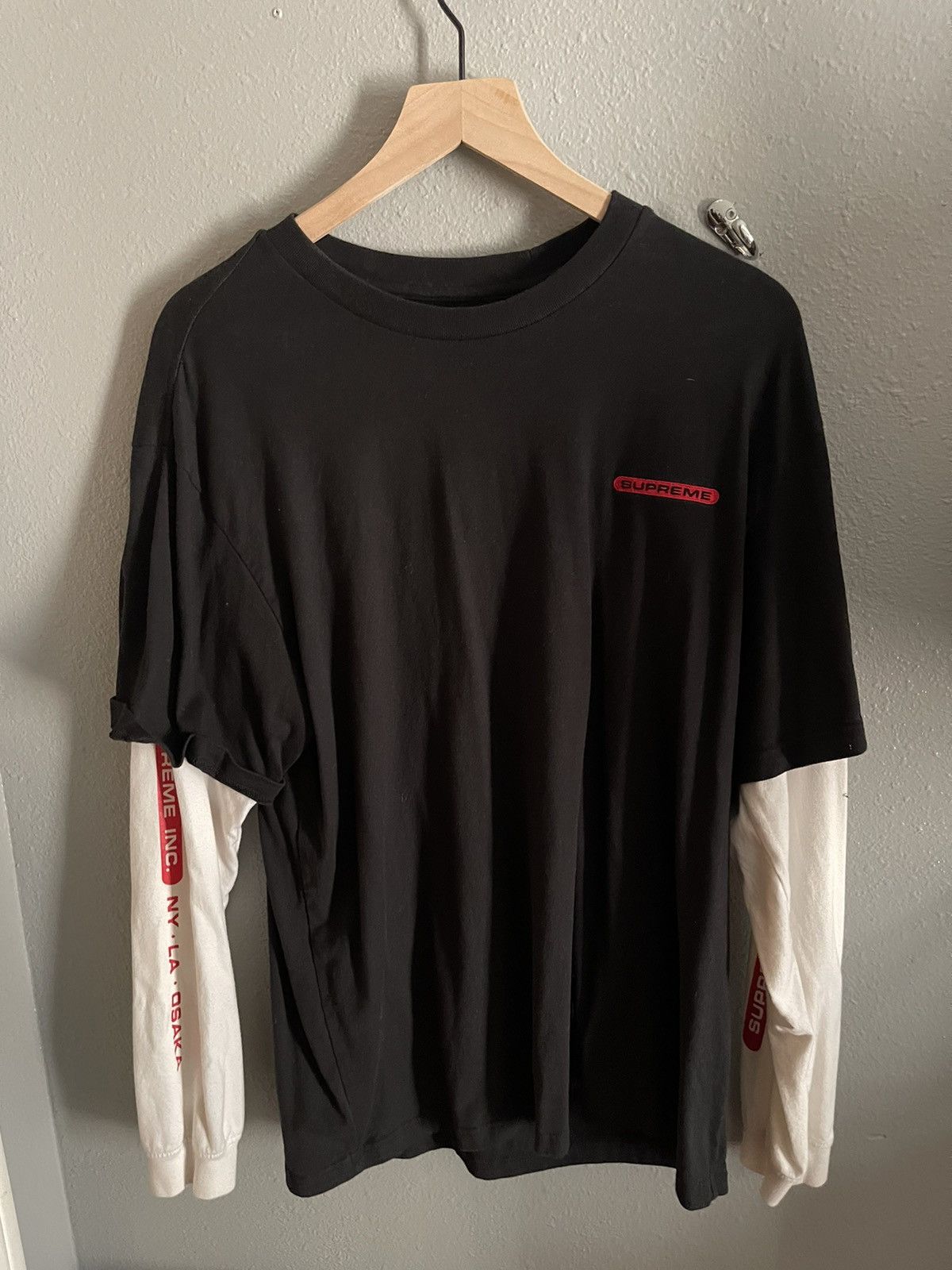 Supreme Inc. Paneled L/S Top 