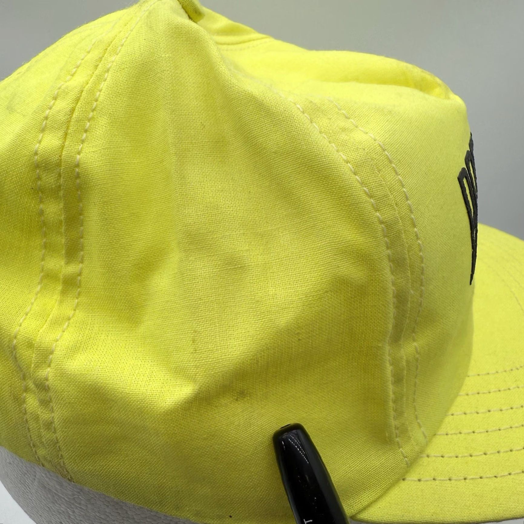 Vintage VINTAGE Boondocks USA Trucker Hat Snapback OSFA Neon Yellow Unisex Adults Adjustable Hat Mens Womens Boys Girls Size ONE SIZE - 3 Thumbnail