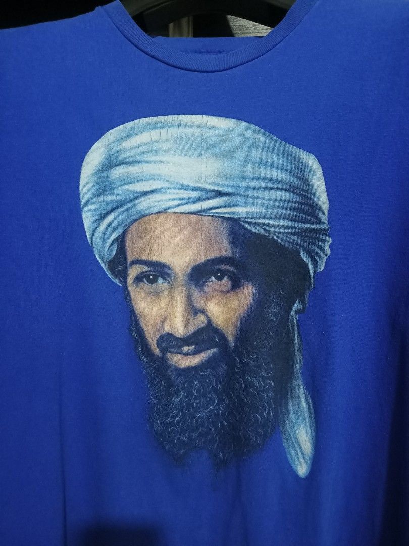 Vintage Vintage Osama Bin Laden Controversial Tee Size US M / EU 48-50 / 2 - 2 Thumbnail