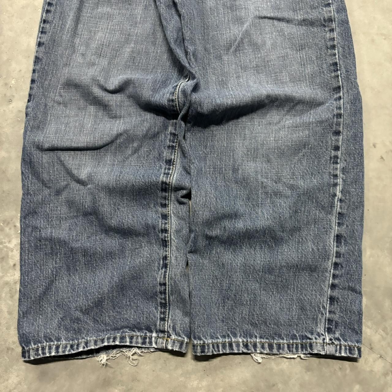 Calvin Klein × Vintage Crazy Vintage Y2K/2000s Baggy Grunge Medium Wash Calvin Klein Denim Jeans! Size US 34 / EU 50 - 6 Thumbnail