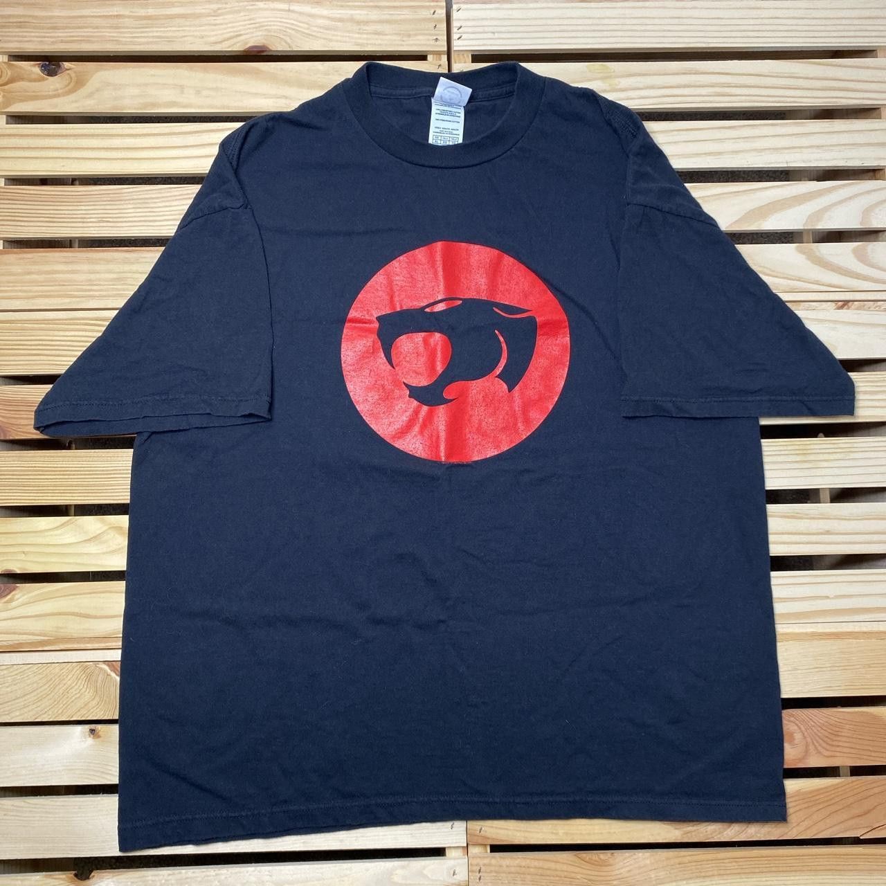 Delta Vintage ThunderCats Black Cartoon Promo Tee Size XL Size US XL / EU 56 / 4 - 1 Thumbnail