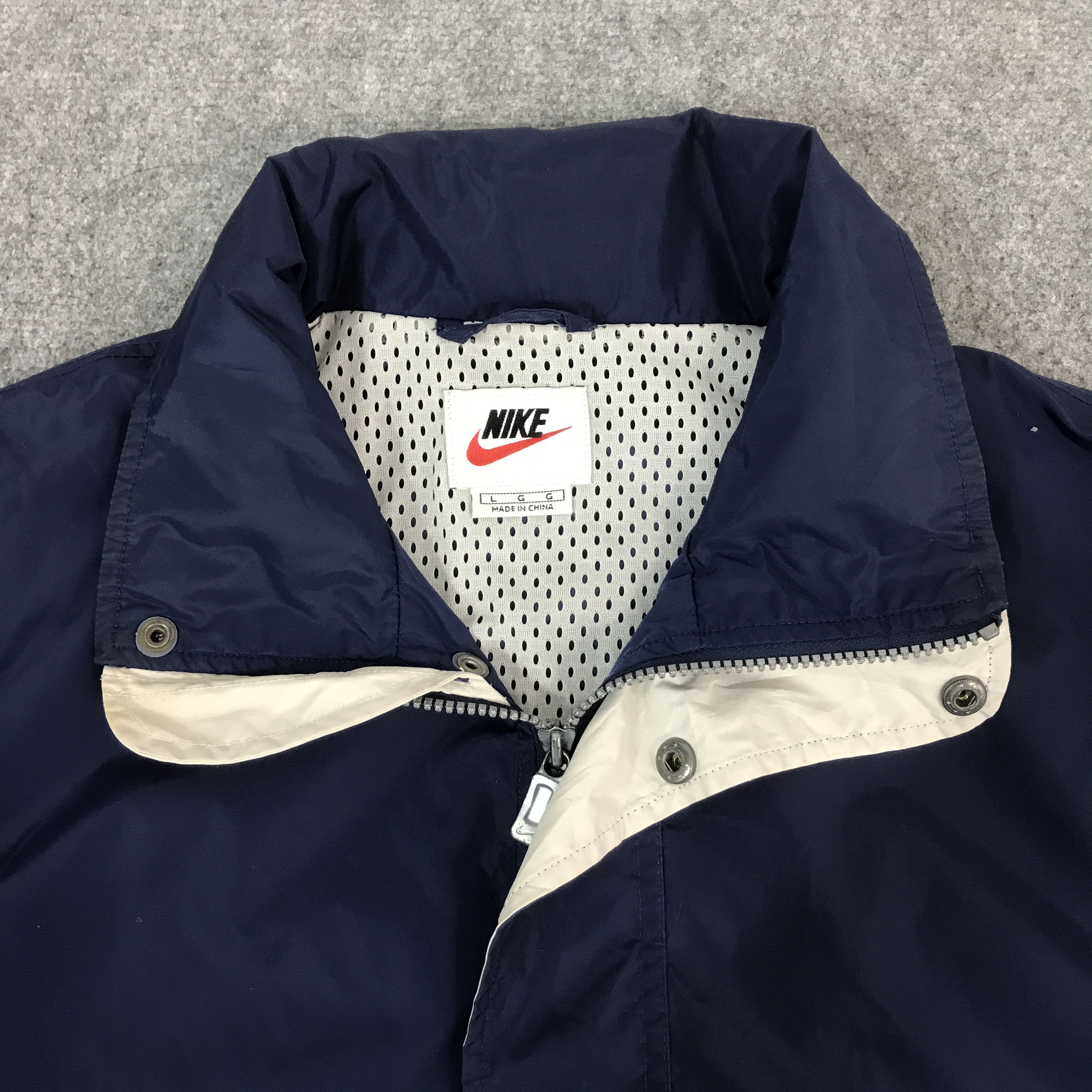 Nike Vintage 90s Nike pullover design jacket K63B7 Size US L / EU 52-54 / 3 - 8 Thumbnail