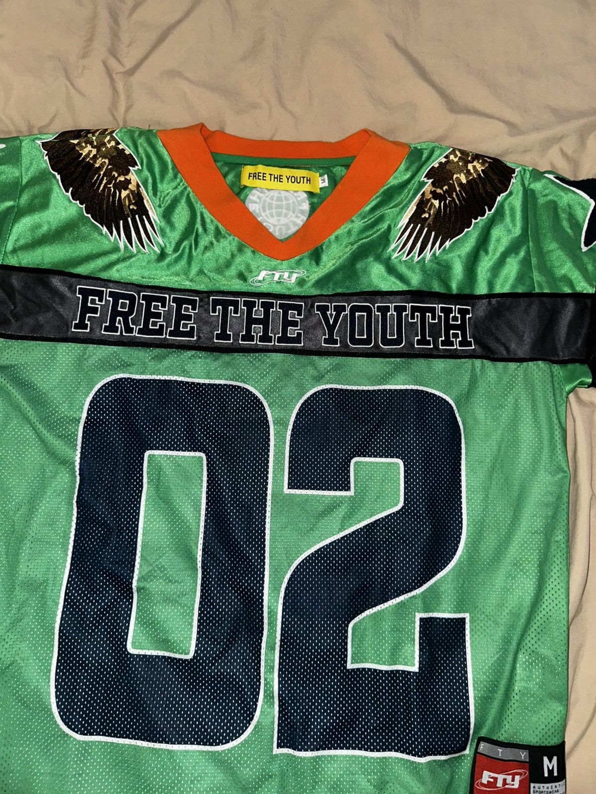 Other Free The Youth (FTY) “Hood Olympics” Football Jersey Size US M / EU 48-50 / 2 - 1 Thumbnail