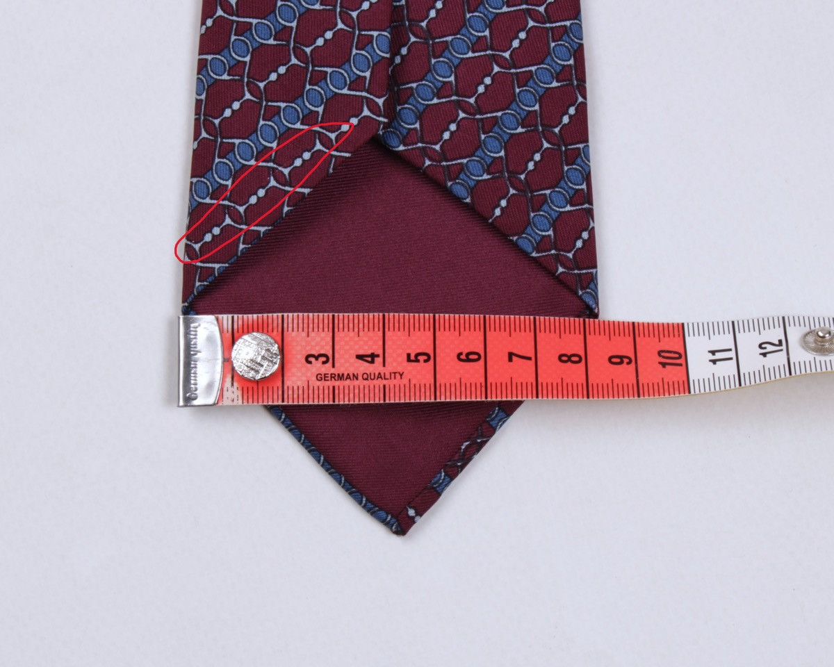 Designer × Hermes HERMES Paris 864 PA Geometric Abstract Silk Tie Size ONE SIZE - 13 Thumbnail